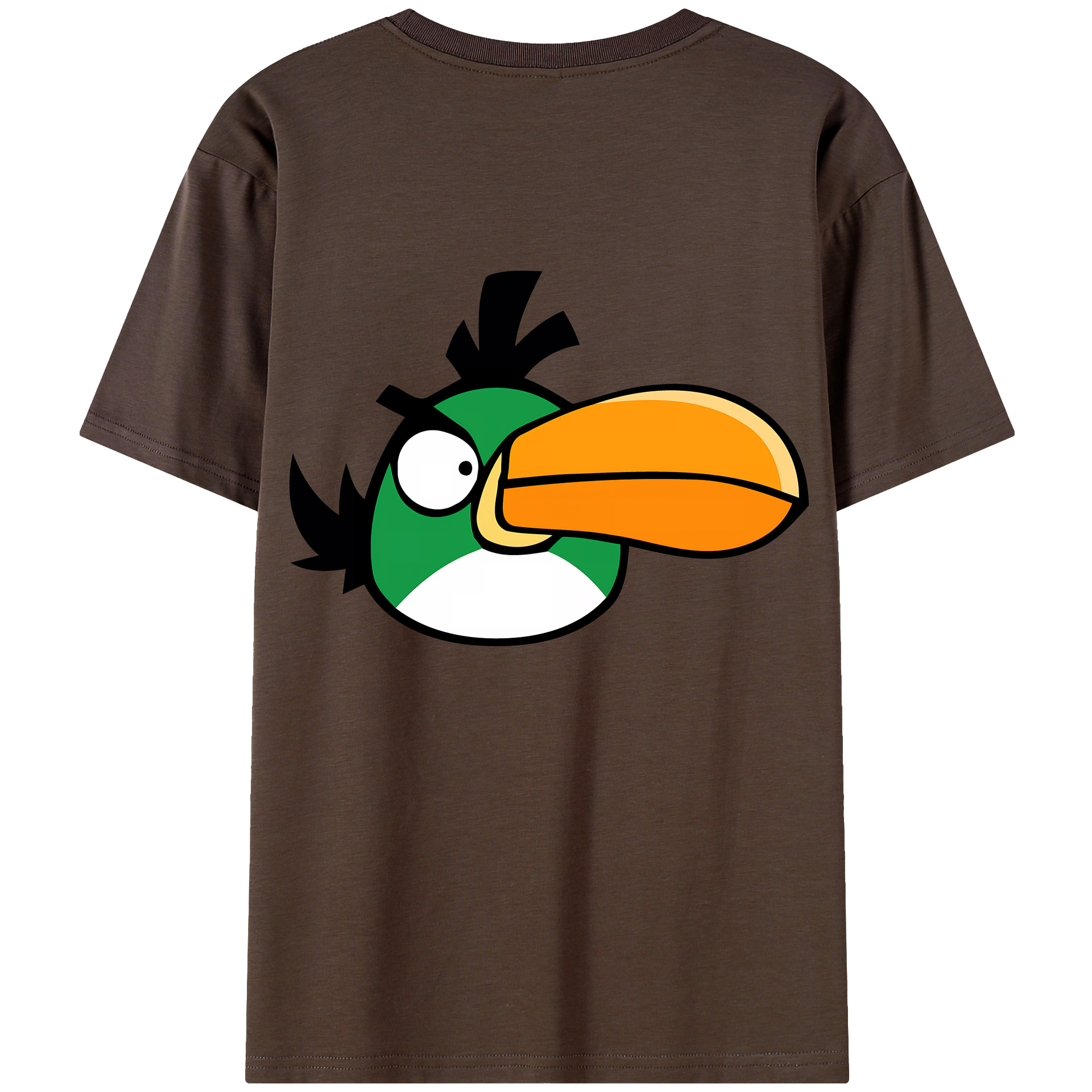 （画像用） Angry Birds アングリーバード 綿100％半袖Tシャツ（背面プリント）