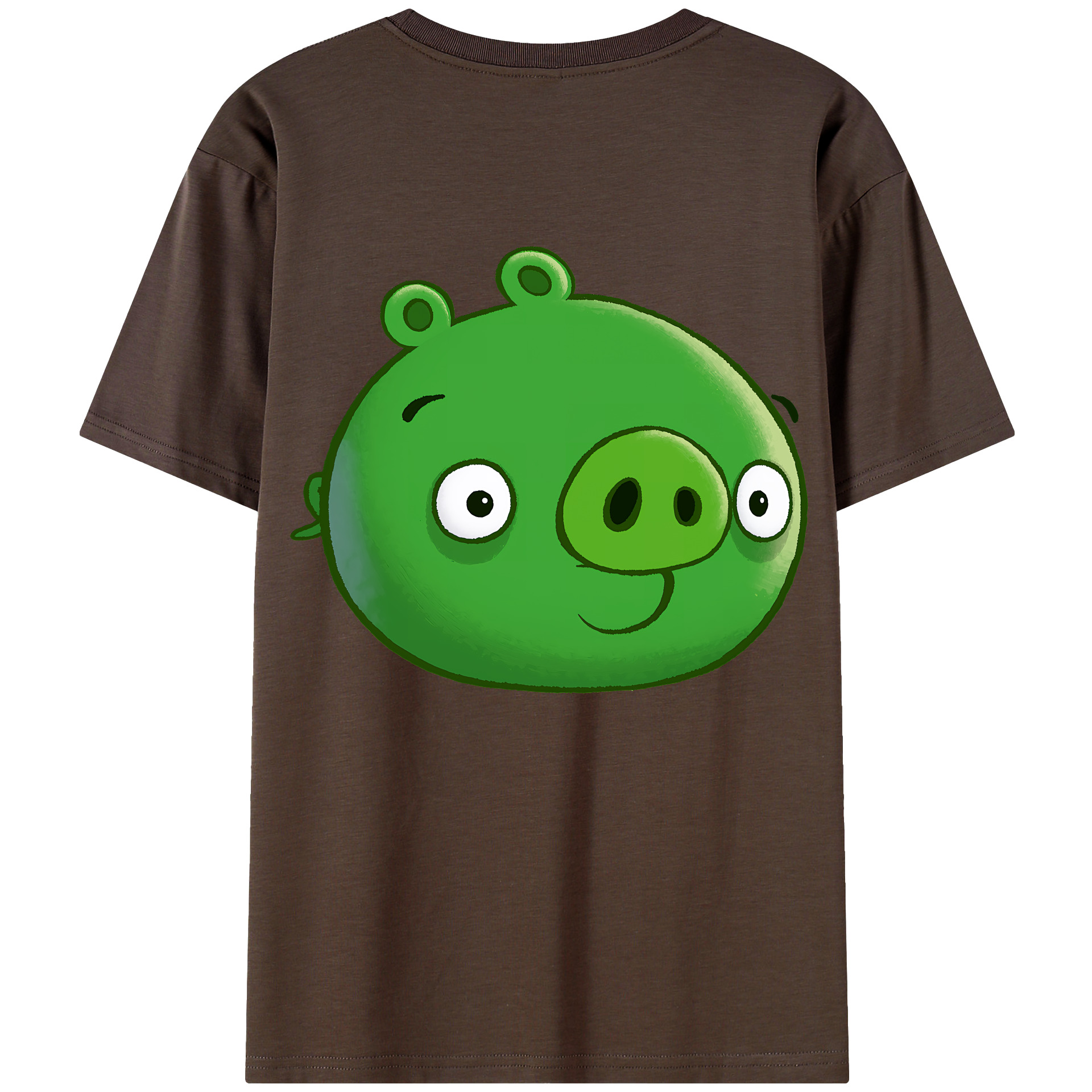 （画像用） Angry Birds アングリーバード 綿100％半袖Tシャツ（背面プリント）