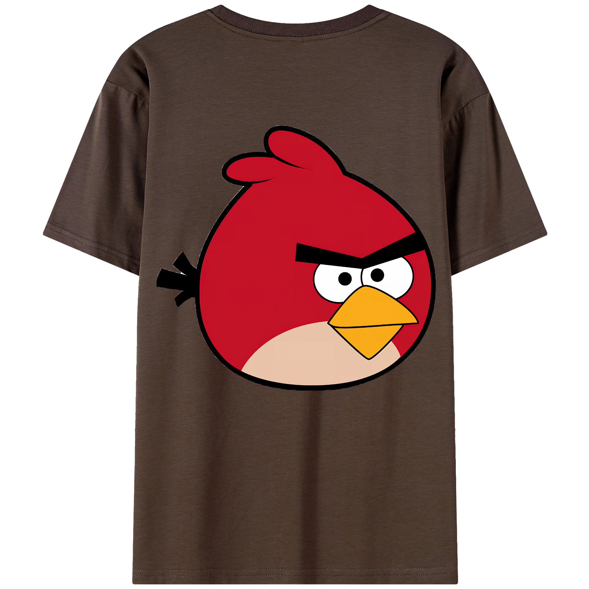 （画像用） Angry Birds アングリーバード 綿100％半袖Tシャツ（背面プリント）