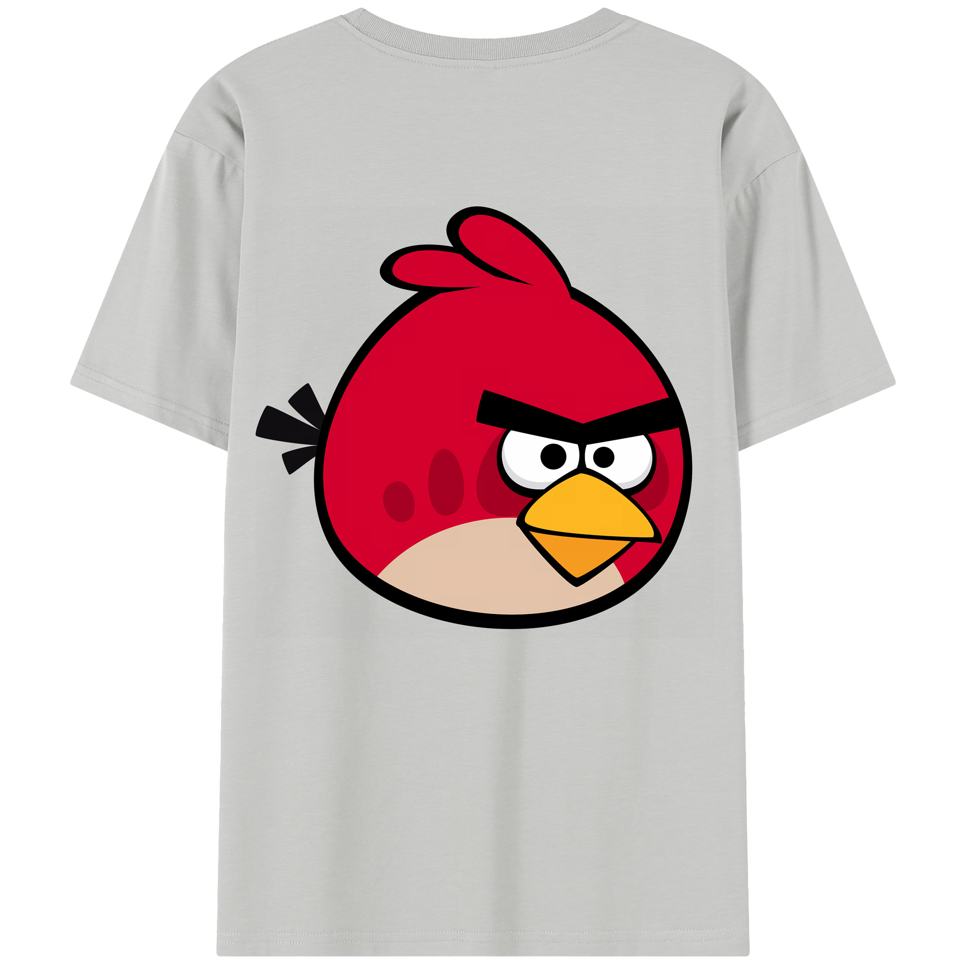 （画像用） Angry Birds アングリーバード 綿100％半袖Tシャツ（背面プリント）