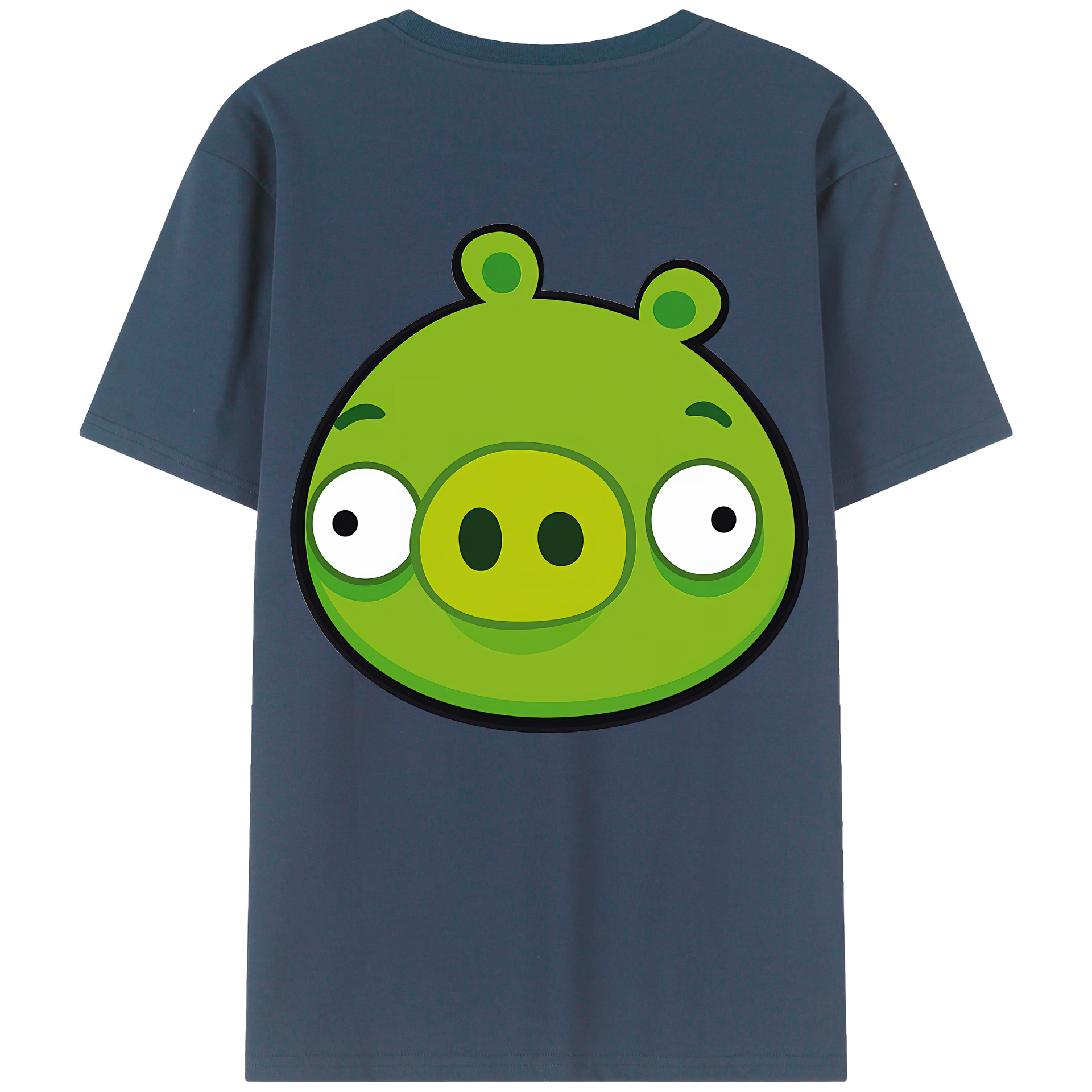 （画像用） Angry Birds アングリーバード 綿100％半袖Tシャツ（背面プリント）