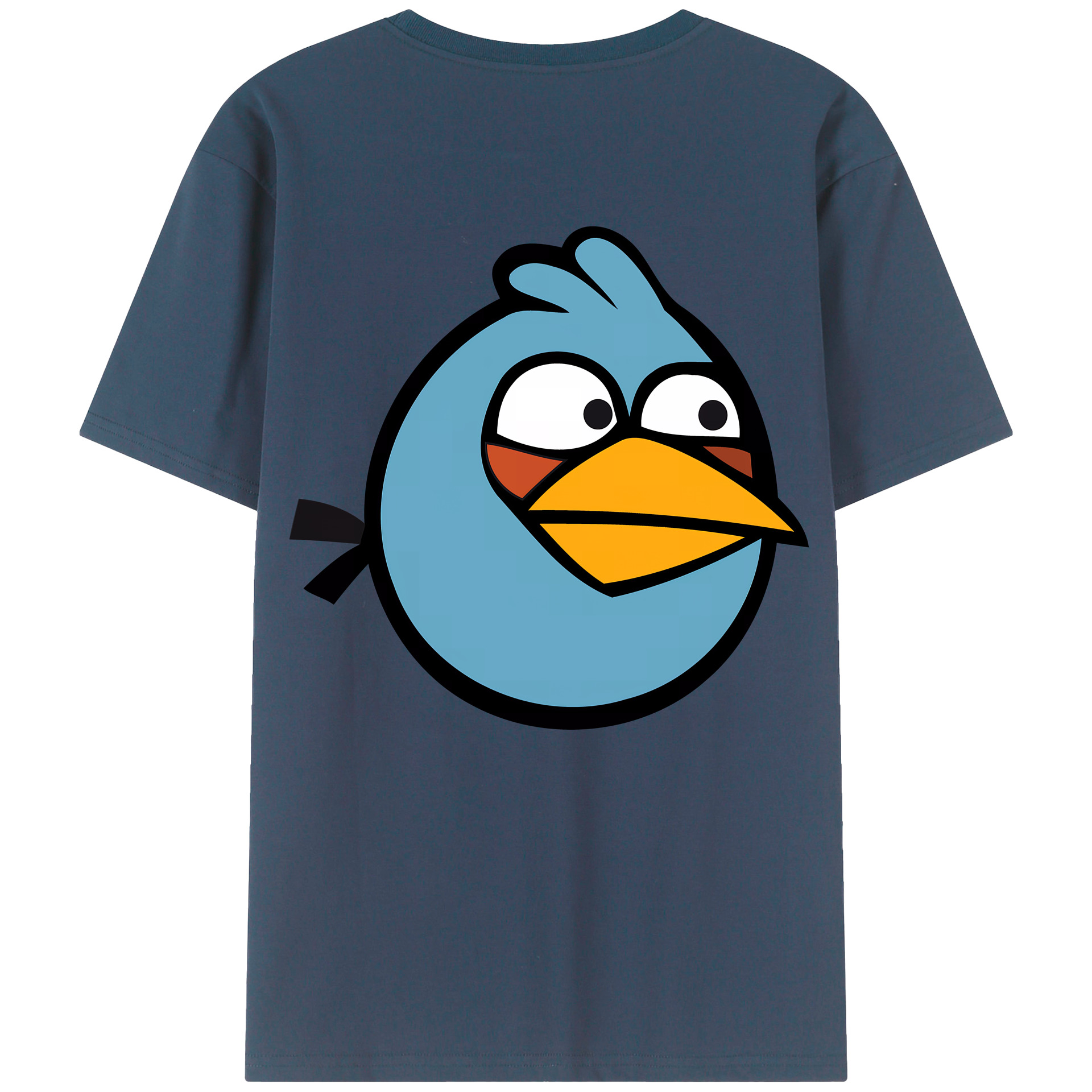 （画像用） Angry Birds アングリーバード 綿100％半袖Tシャツ（背面プリント）
