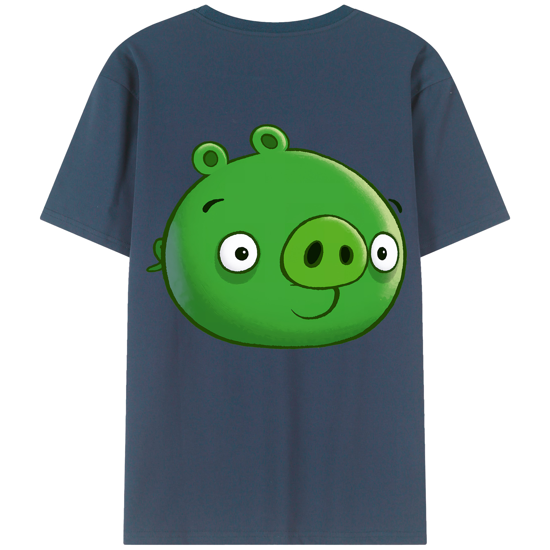 （画像用） Angry Birds アングリーバード 綿100％半袖Tシャツ（背面プリント）