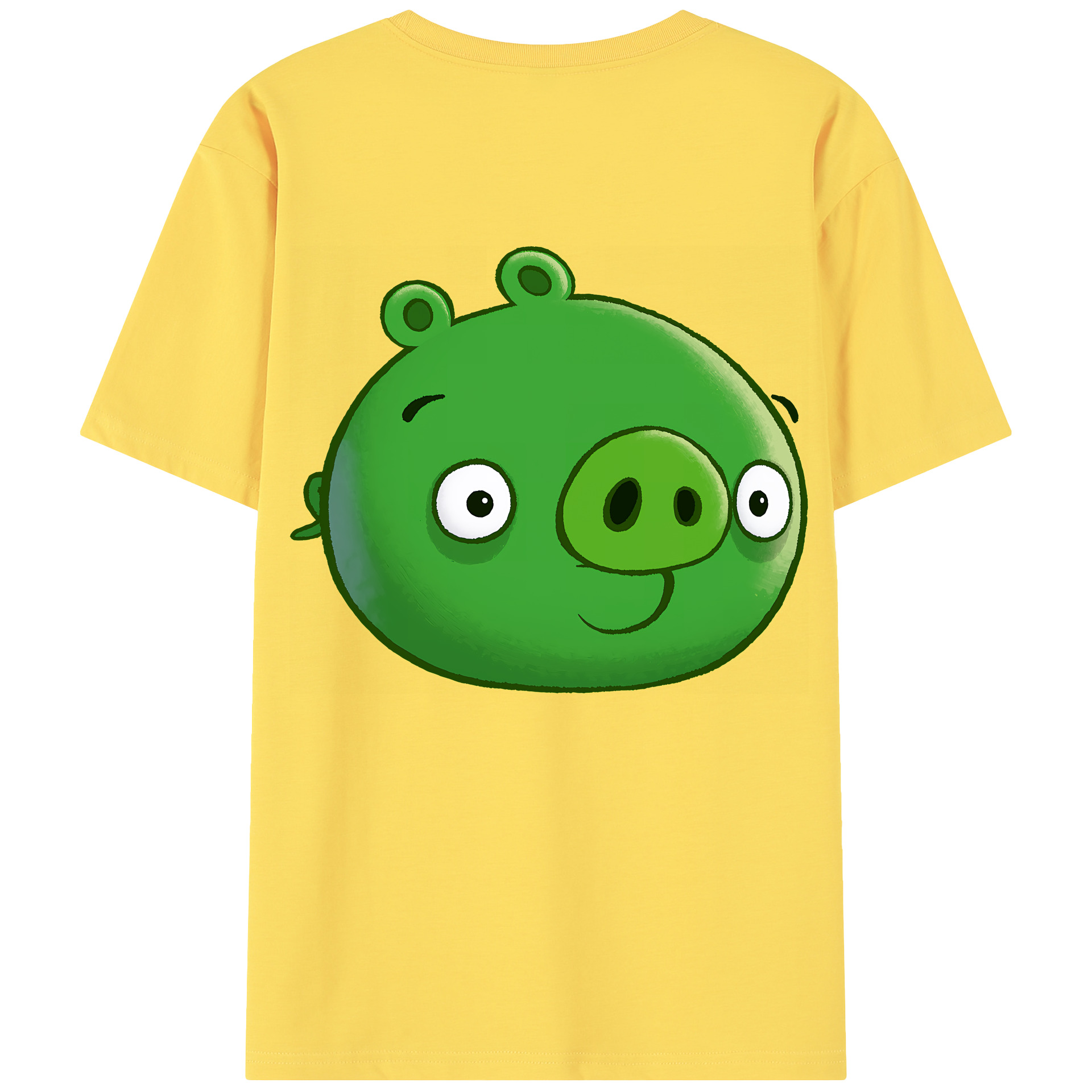 （画像用） Angry Birds アングリーバード 綿100％半袖Tシャツ（背面プリント）