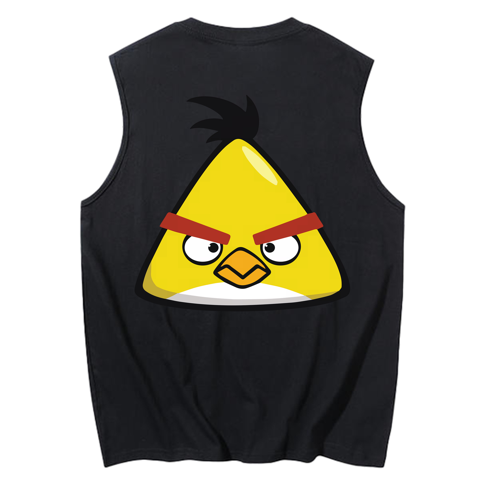 （画像用） Angry Birds アングリーバード コットン100％タンクトップ（背面プリント）