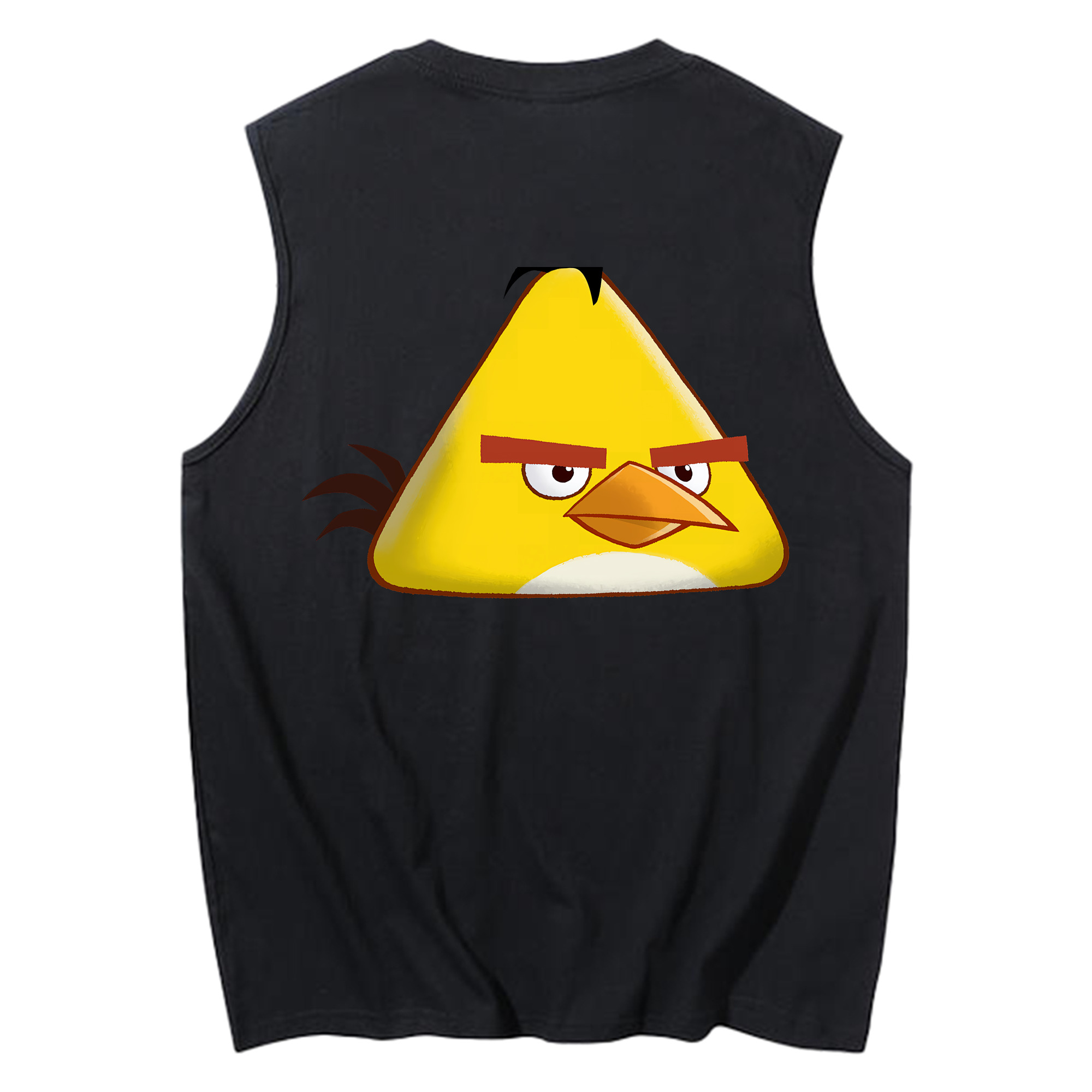 （画像用） Angry Birds アングリーバード コットン100％タンクトップ（背面プリント）