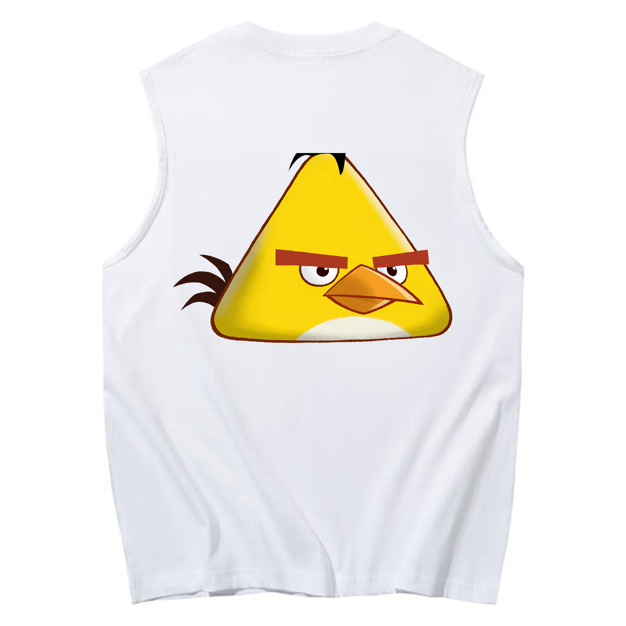 （画像用） Angry Birds アングリーバード コットン100％タンクトップ（背面プリント）