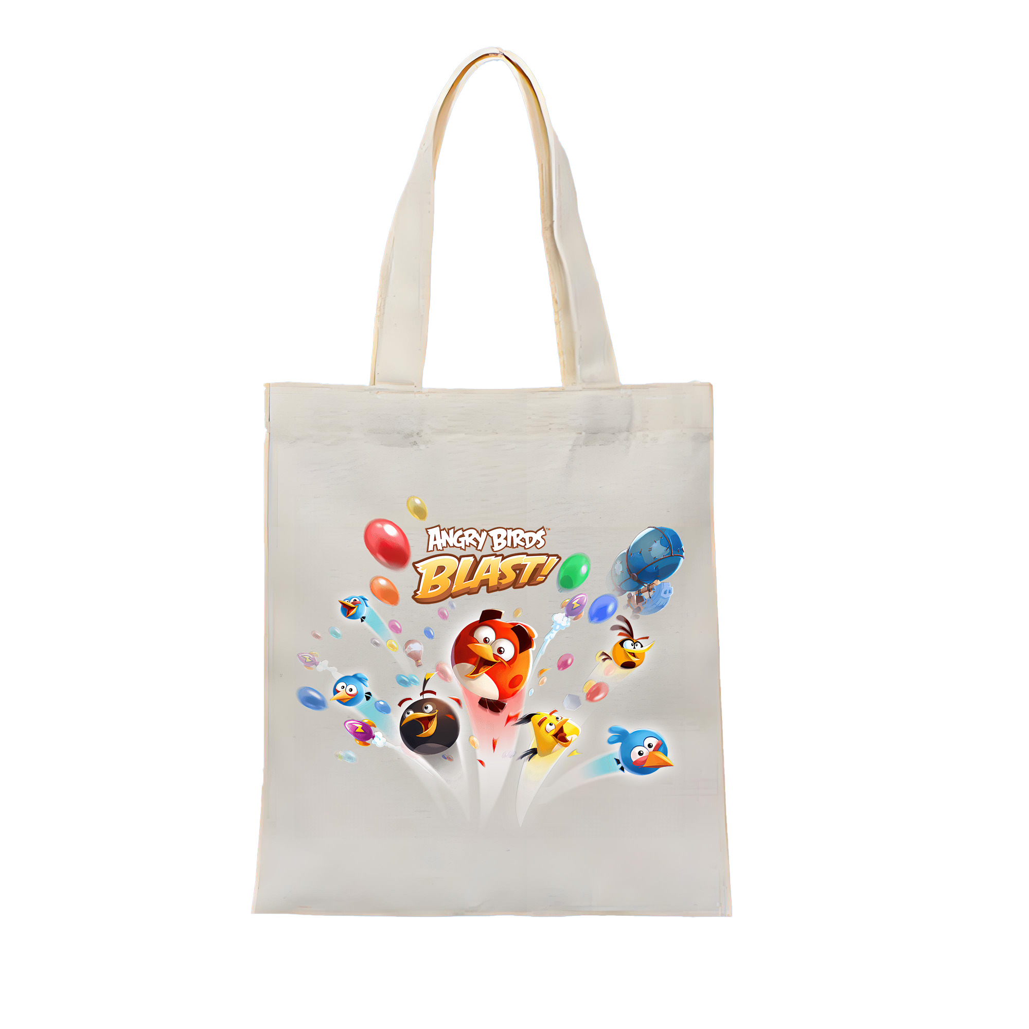 Angry Birds アングリーバード 縦型キャンバス生地手提げバッグ　トートバッグ