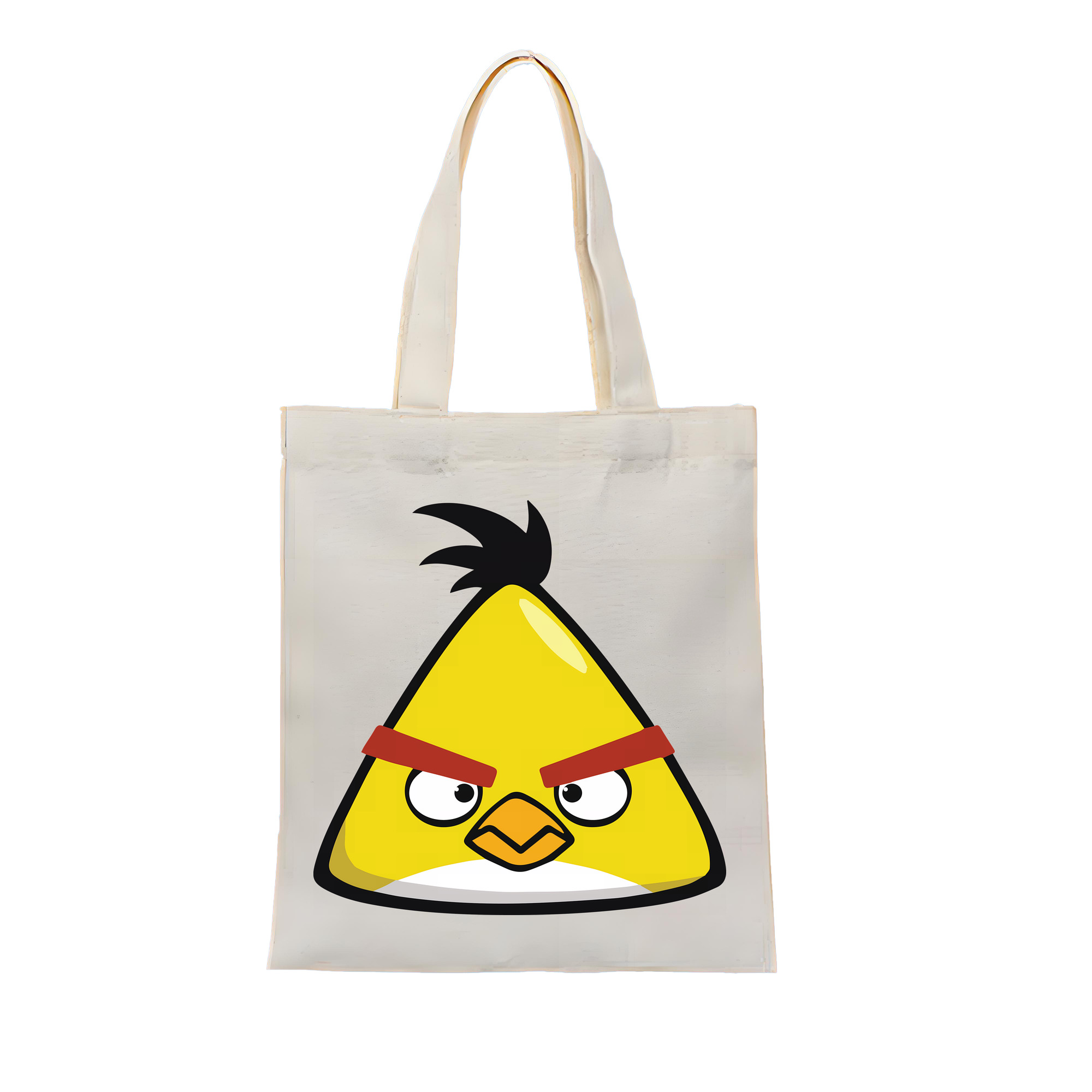 （画像用） Angry Birds アングリーバード 縦型キャンバス生地手提げバッグ　トートバッグ