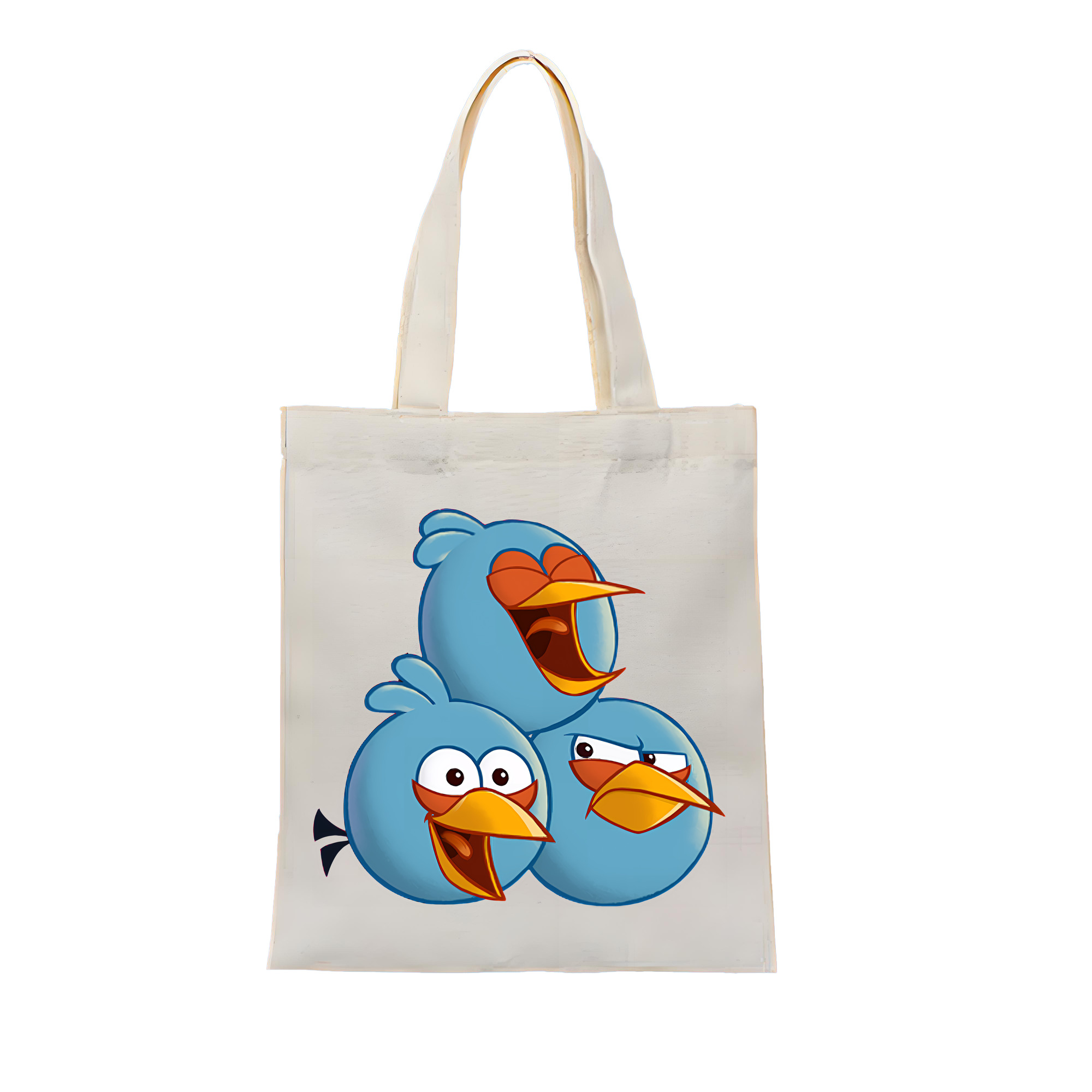 Angry Birds アングリーバード 縦型キャンバス生地手提げバッグ　トートバッグ