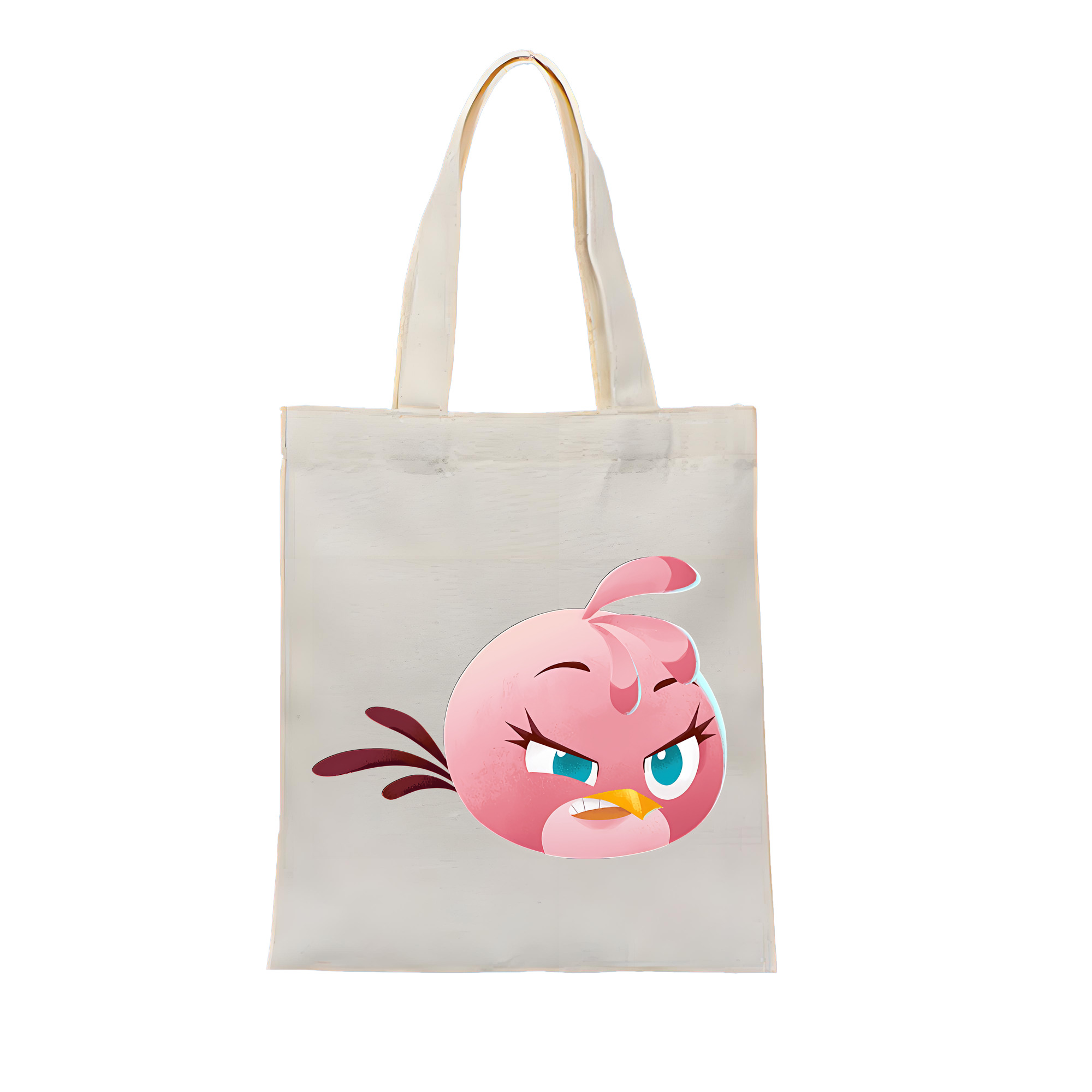 Angry Birds アングリーバード 縦型キャンバス生地手提げバッグ　トートバッグ