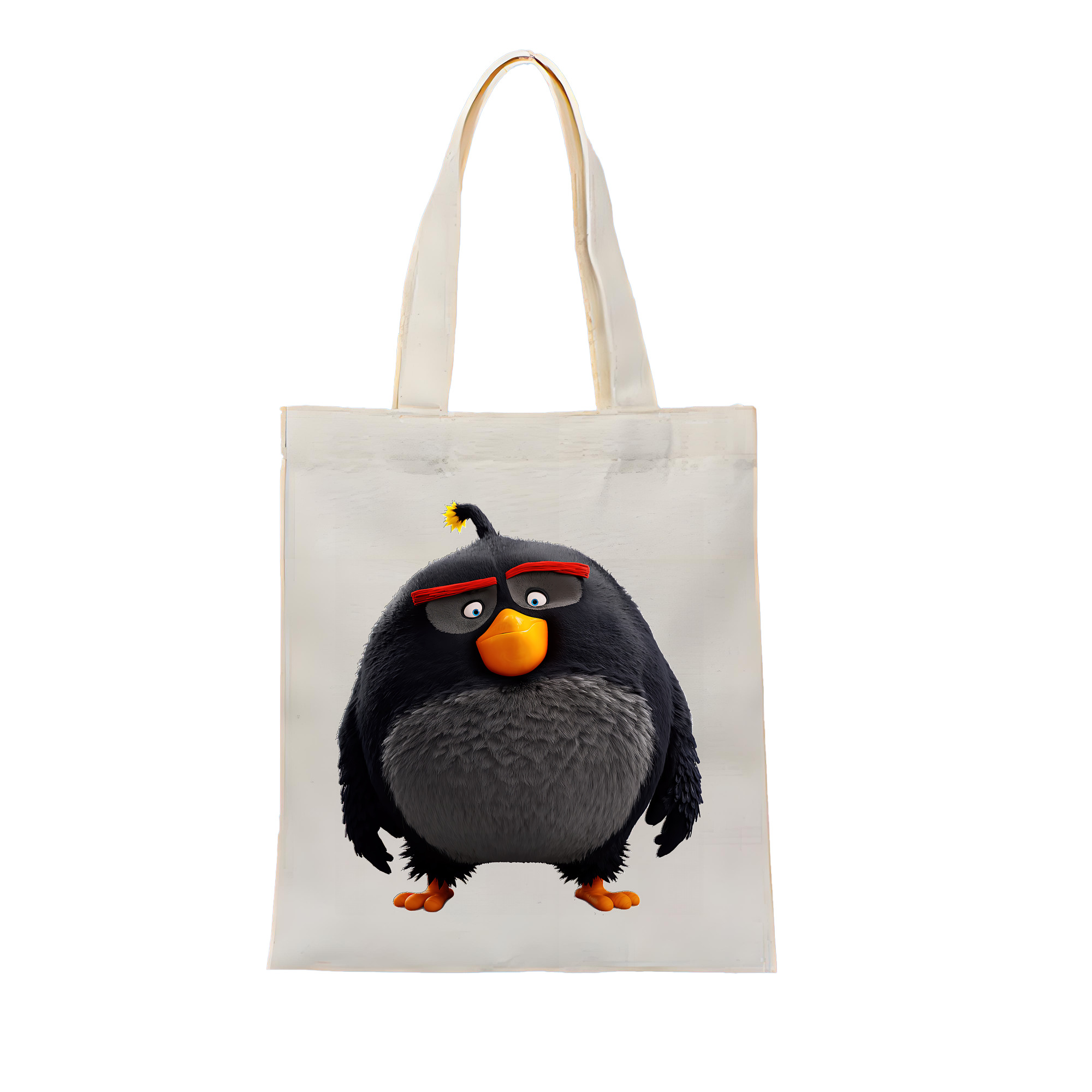Angry Birds アングリーバード 縦型キャンバス生地手提げバッグ　トートバッグ