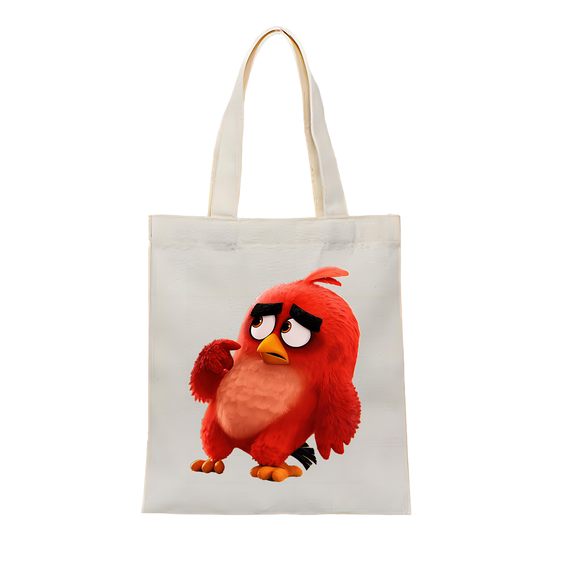 Angry Birds アングリーバード 縦型キャンバス生地手提げバッグ　トートバッグ