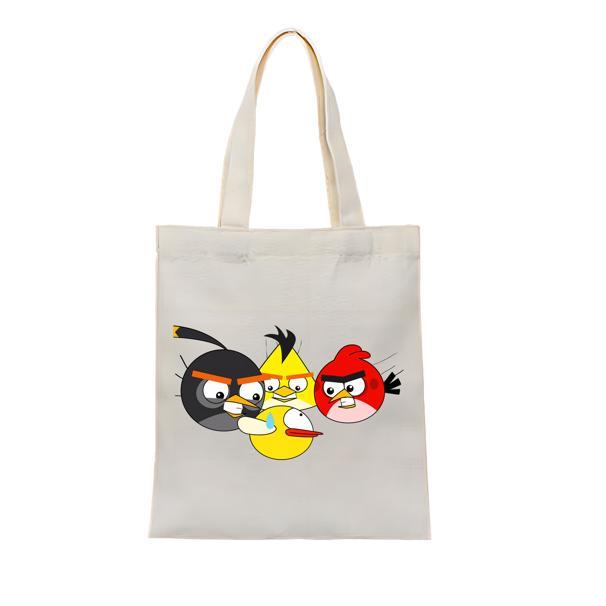 Angry Birds アングリーバード 縦型キャンバス生地手提げバッグ　トートバッグ