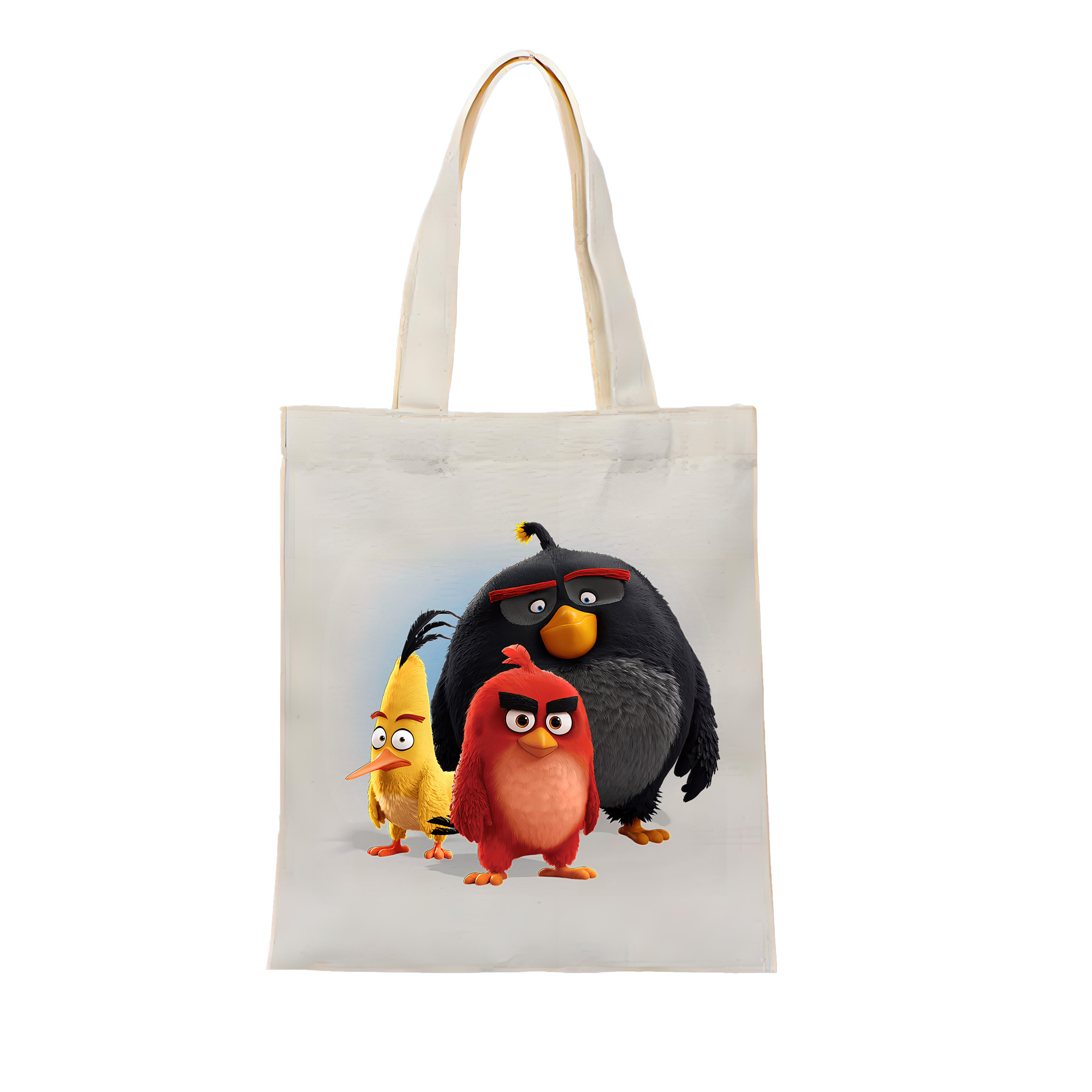 Angry Birds アングリーバード 縦型キャンバス生地手提げバッグ　トートバッグ
