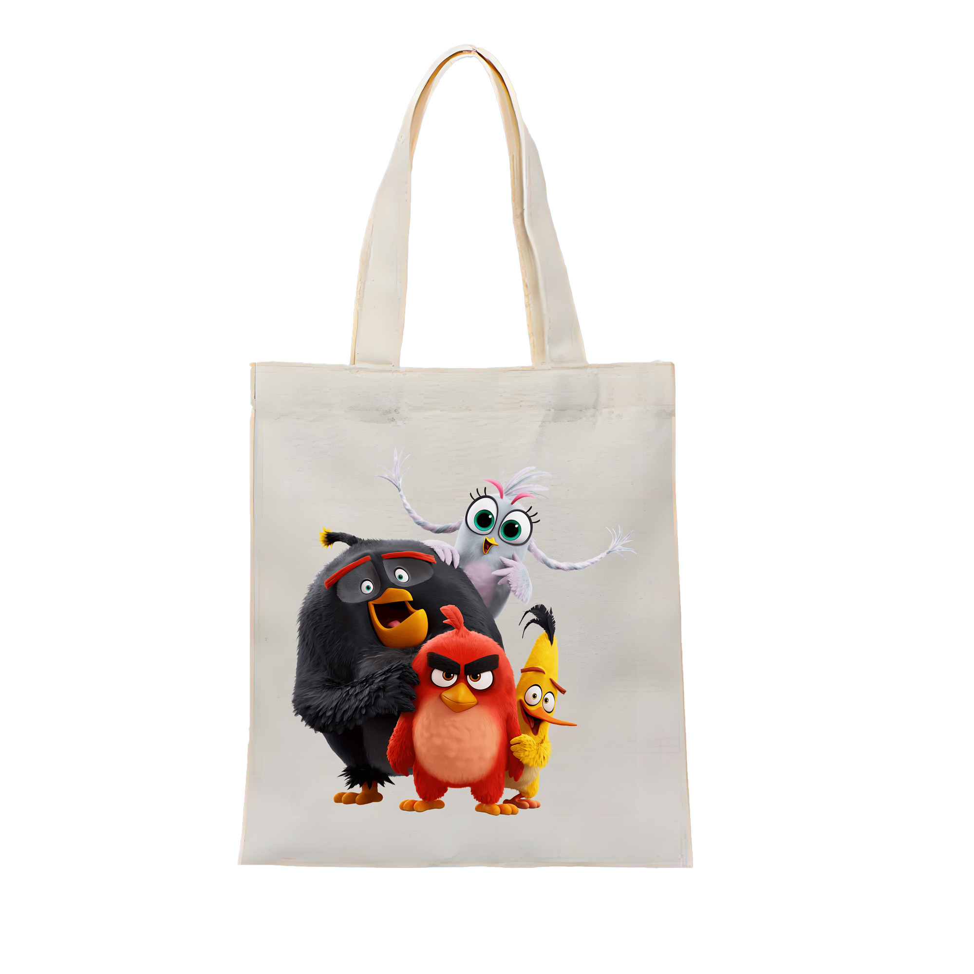 Angry Birds アングリーバード 縦型キャンバス生地手提げバッグ　トートバッグ