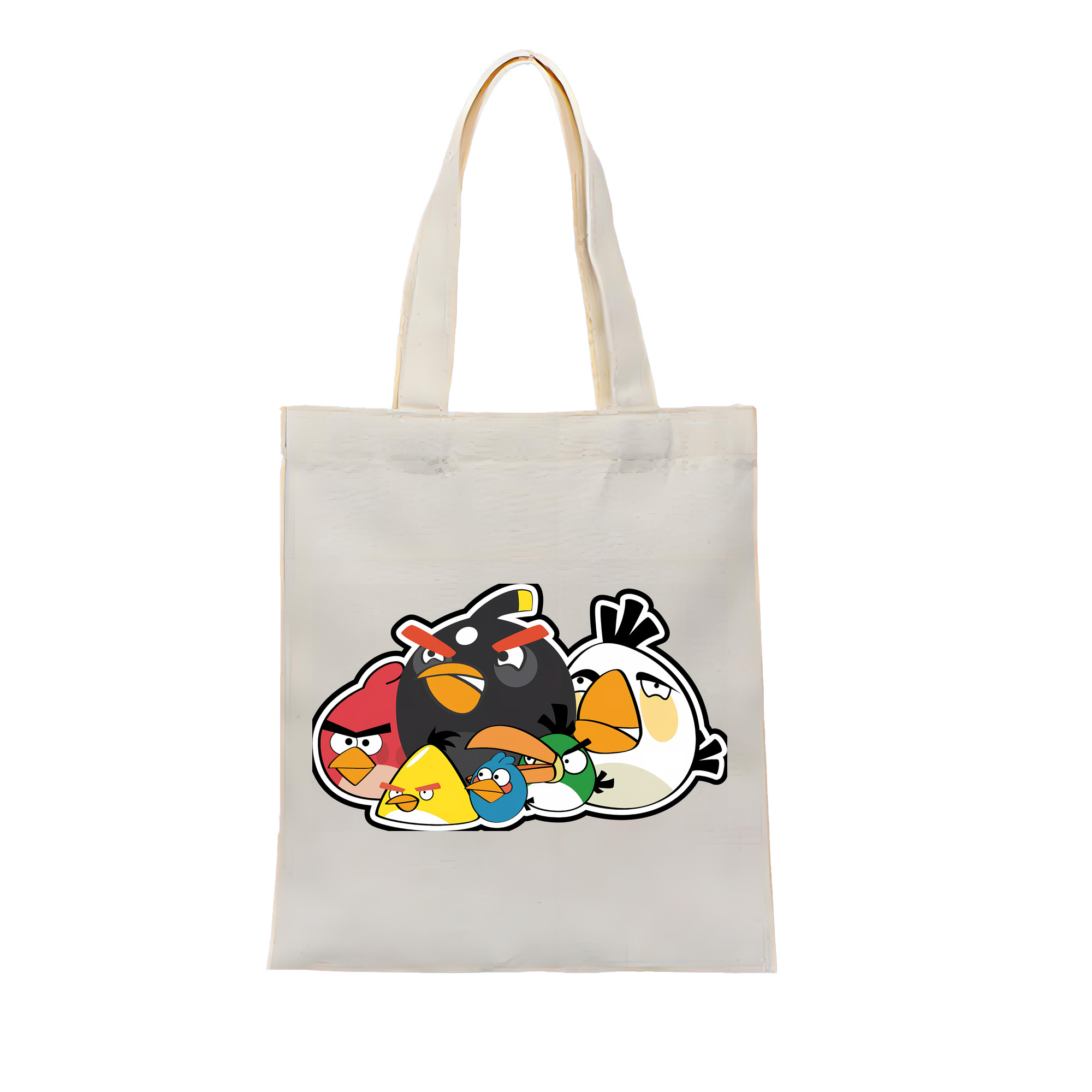 Angry Birds アングリーバード 縦型キャンバス生地手提げバッグ　トートバッグ