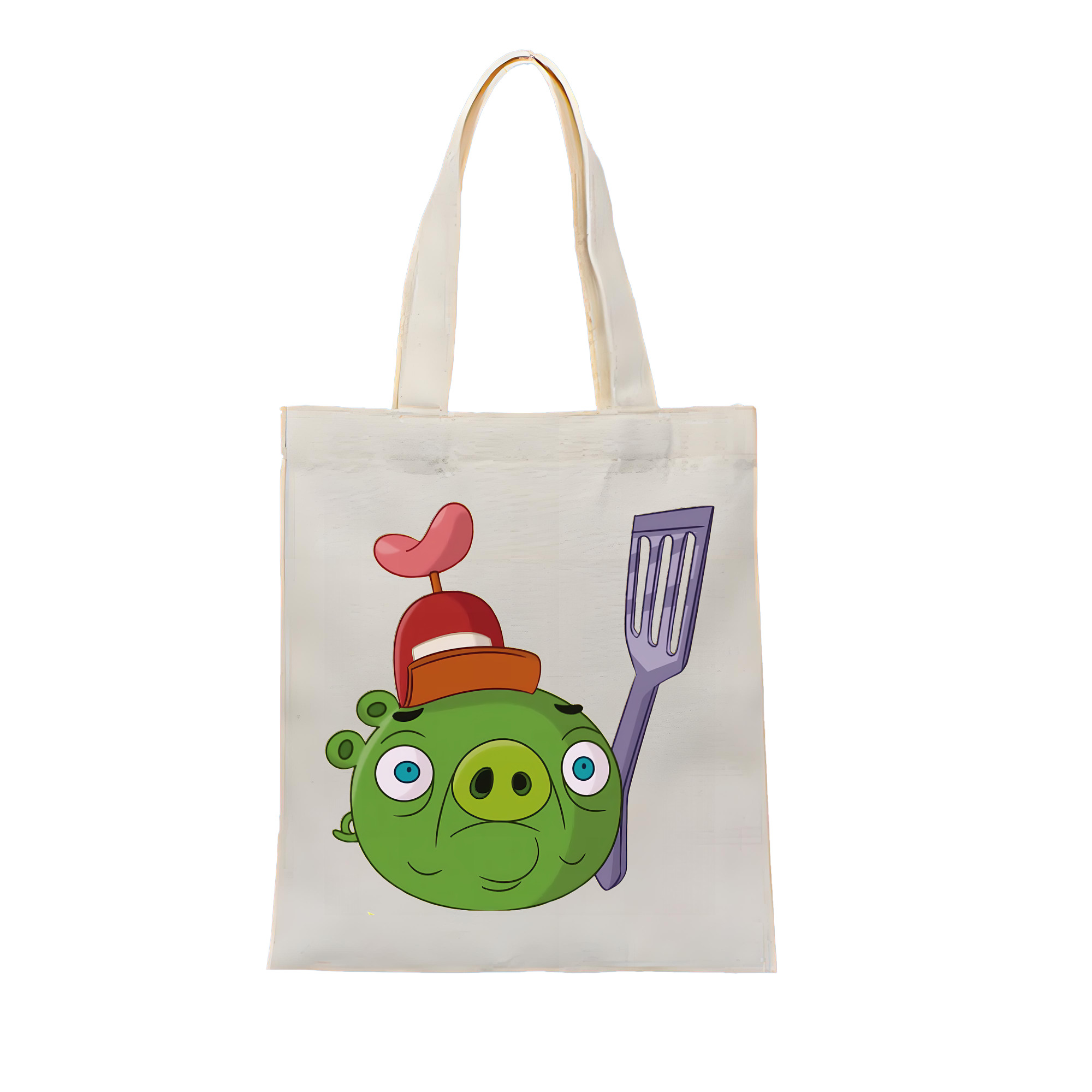 Angry Birds アングリーバード 縦型キャンバス生地手提げバッグ　トートバッグ