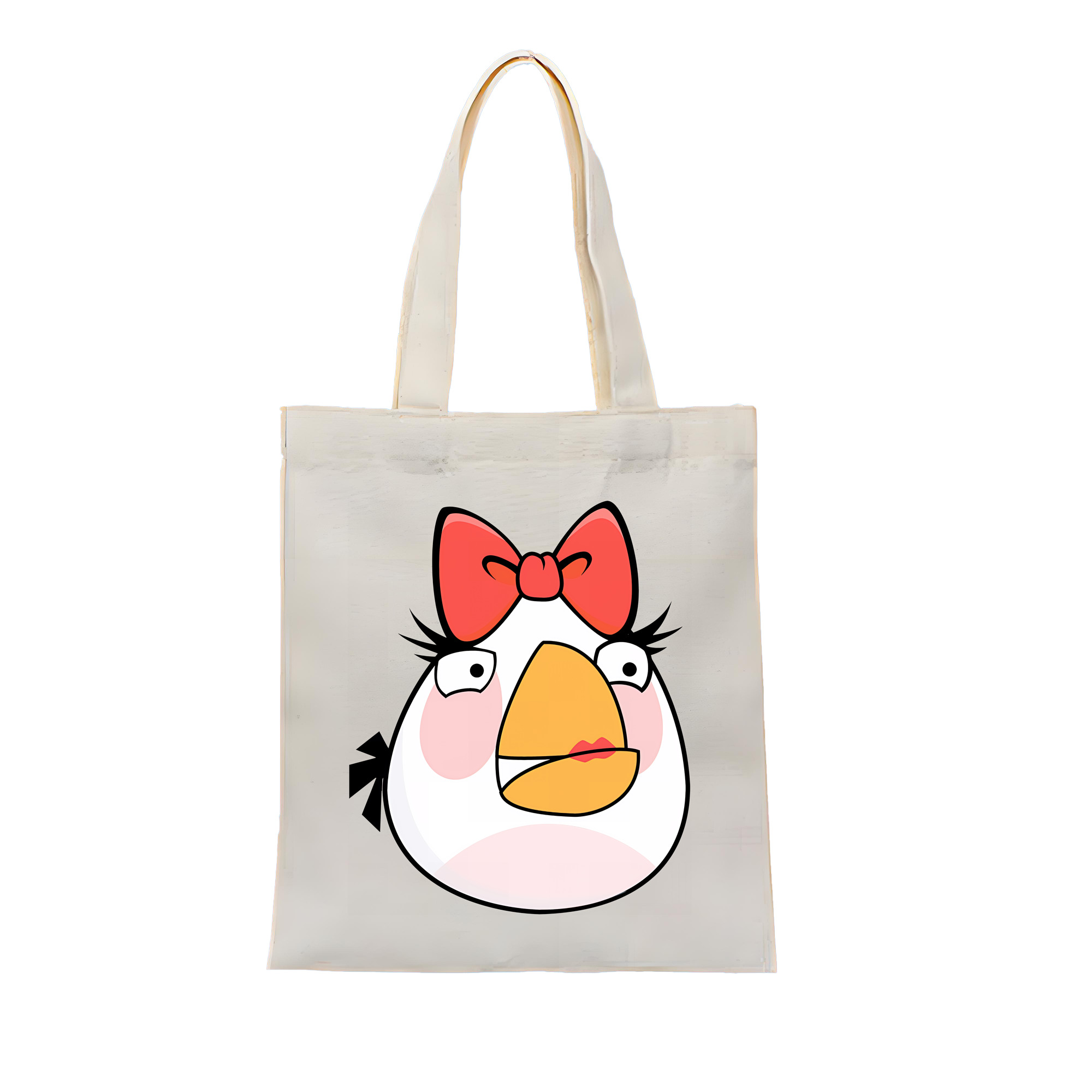 Angry Birds アングリーバード 縦型キャンバス生地手提げバッグ　トートバッグ