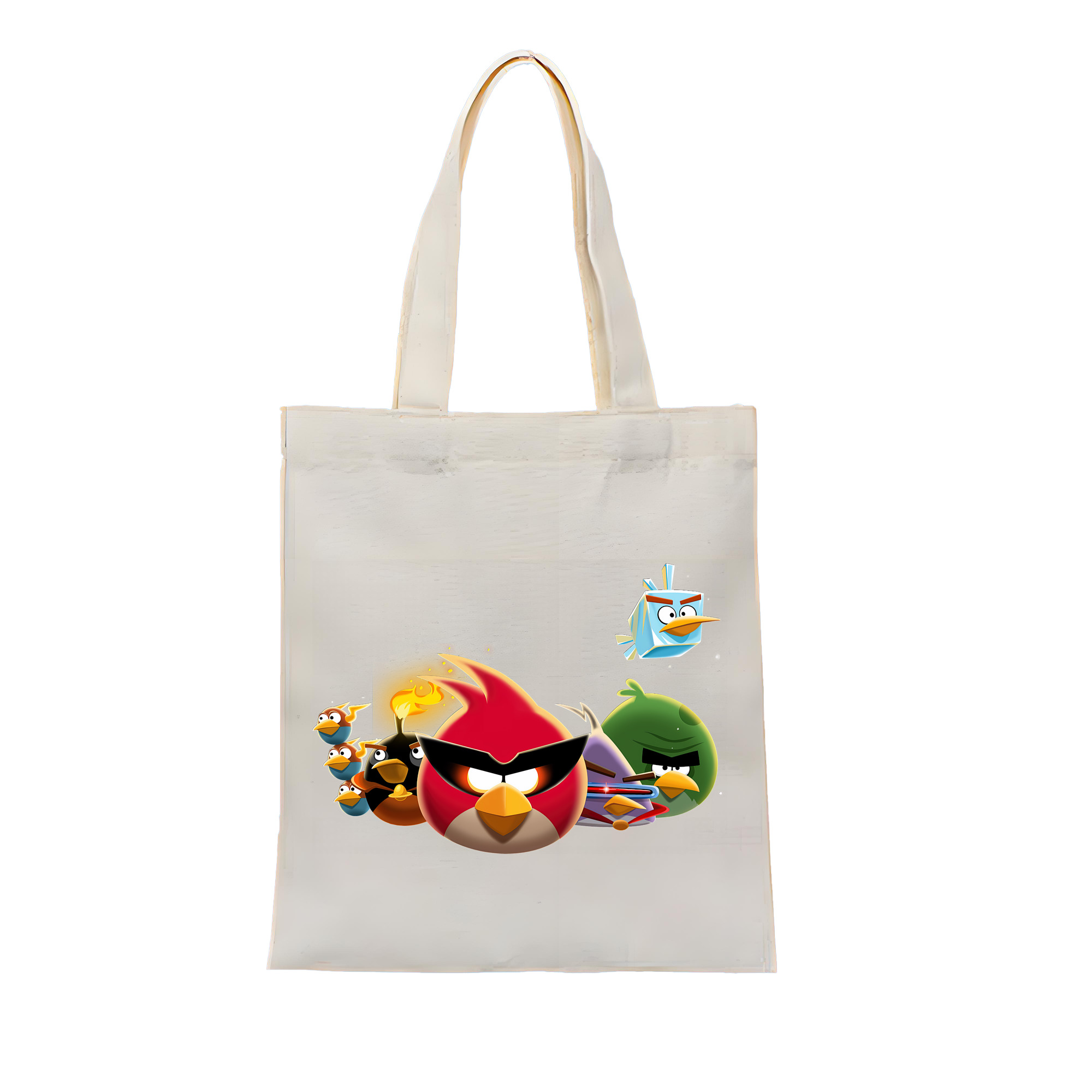 Angry Birds アングリーバード 縦型キャンバス生地手提げバッグ　トートバッグ