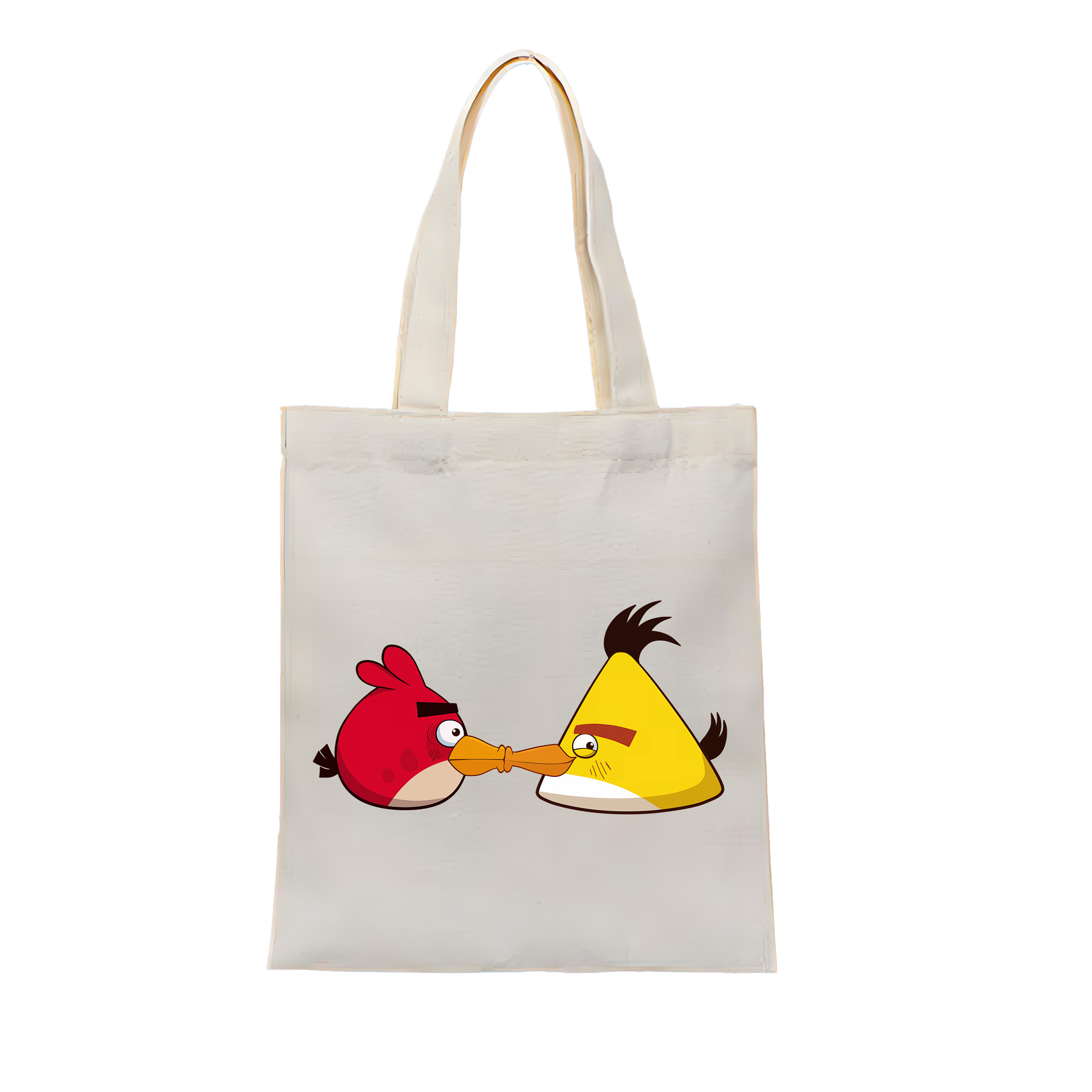 Angry Birds アングリーバード 縦型キャンバス生地手提げバッグ　トートバッグ