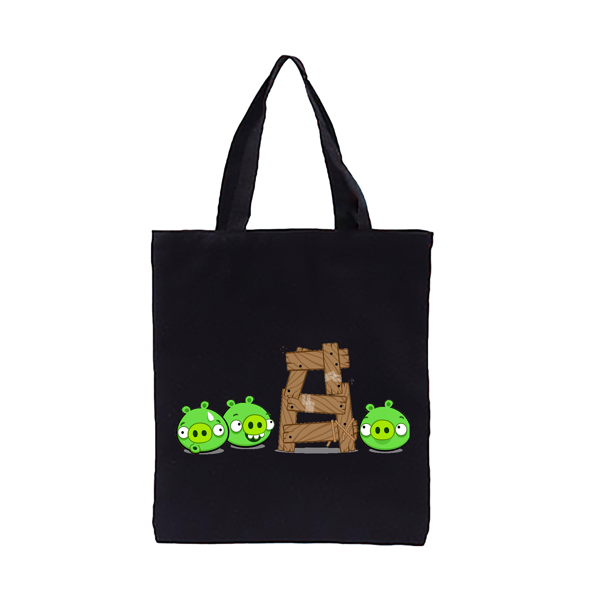 Angry Birds アングリーバード 縦型キャンバス生地手提げバッグ　トートバッグ