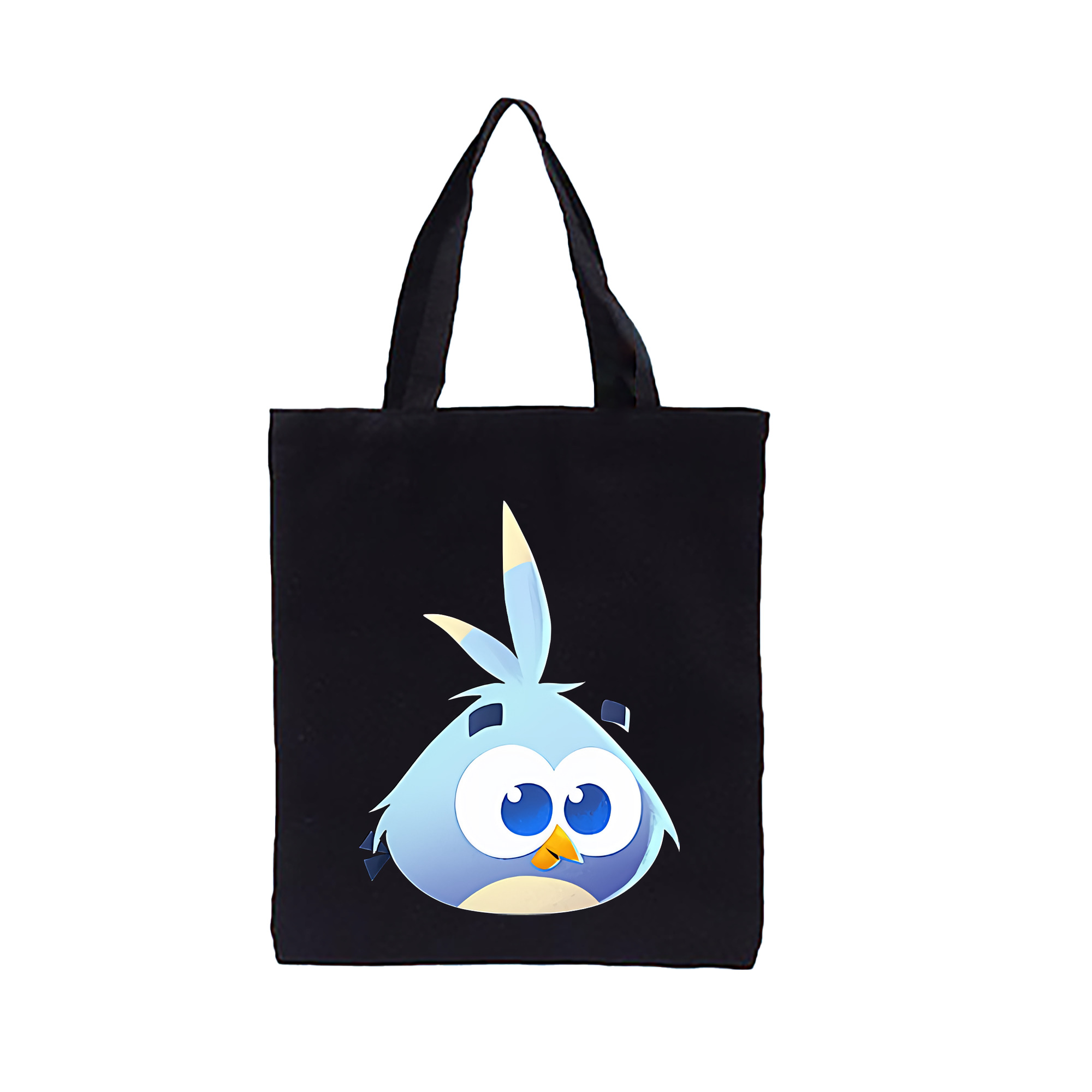 （画像用） Angry Birds アングリーバード 縦型キャンバス生地手提げバッグ　トートバッグ