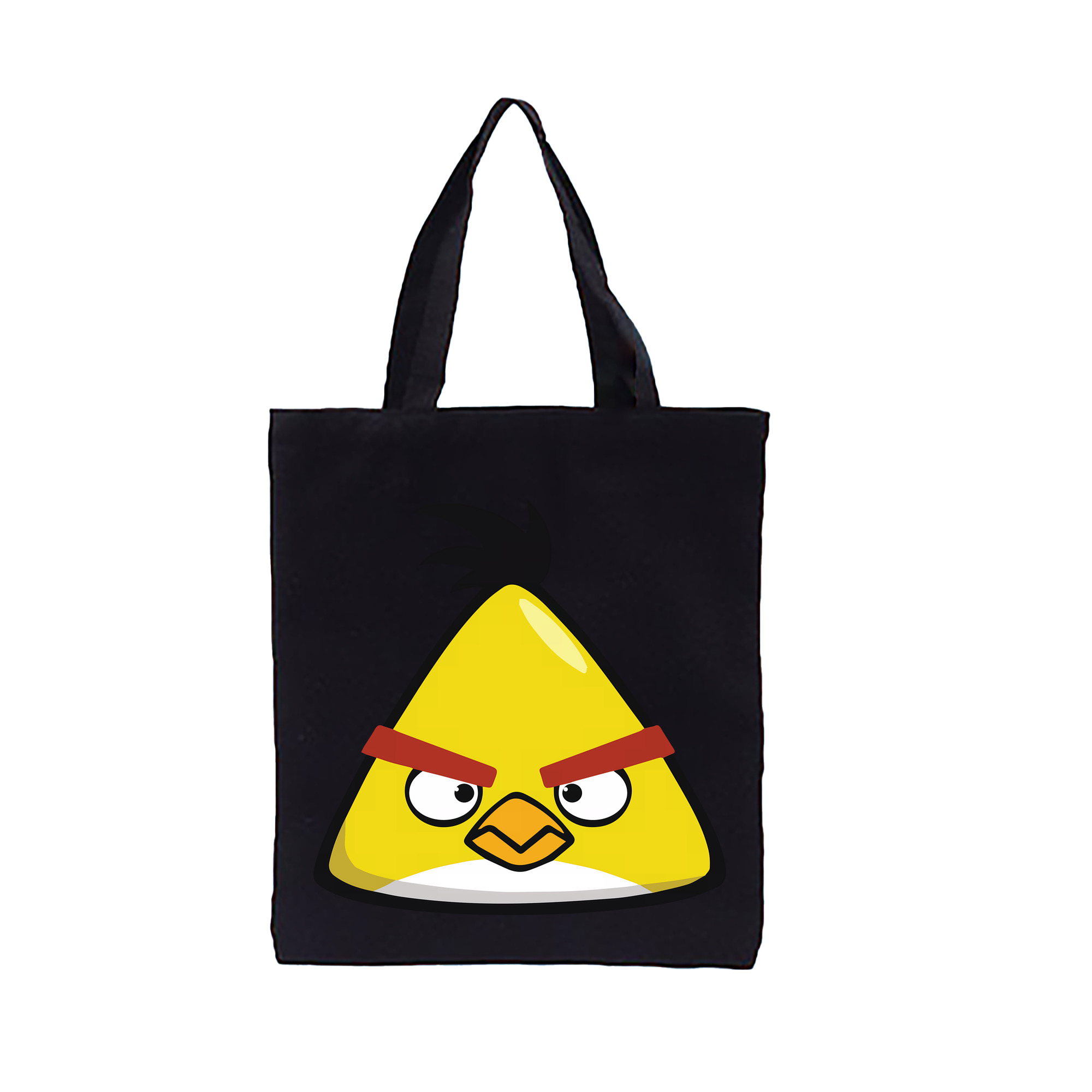 （画像用） Angry Birds アングリーバード 縦型キャンバス生地手提げバッグ　トートバッグ