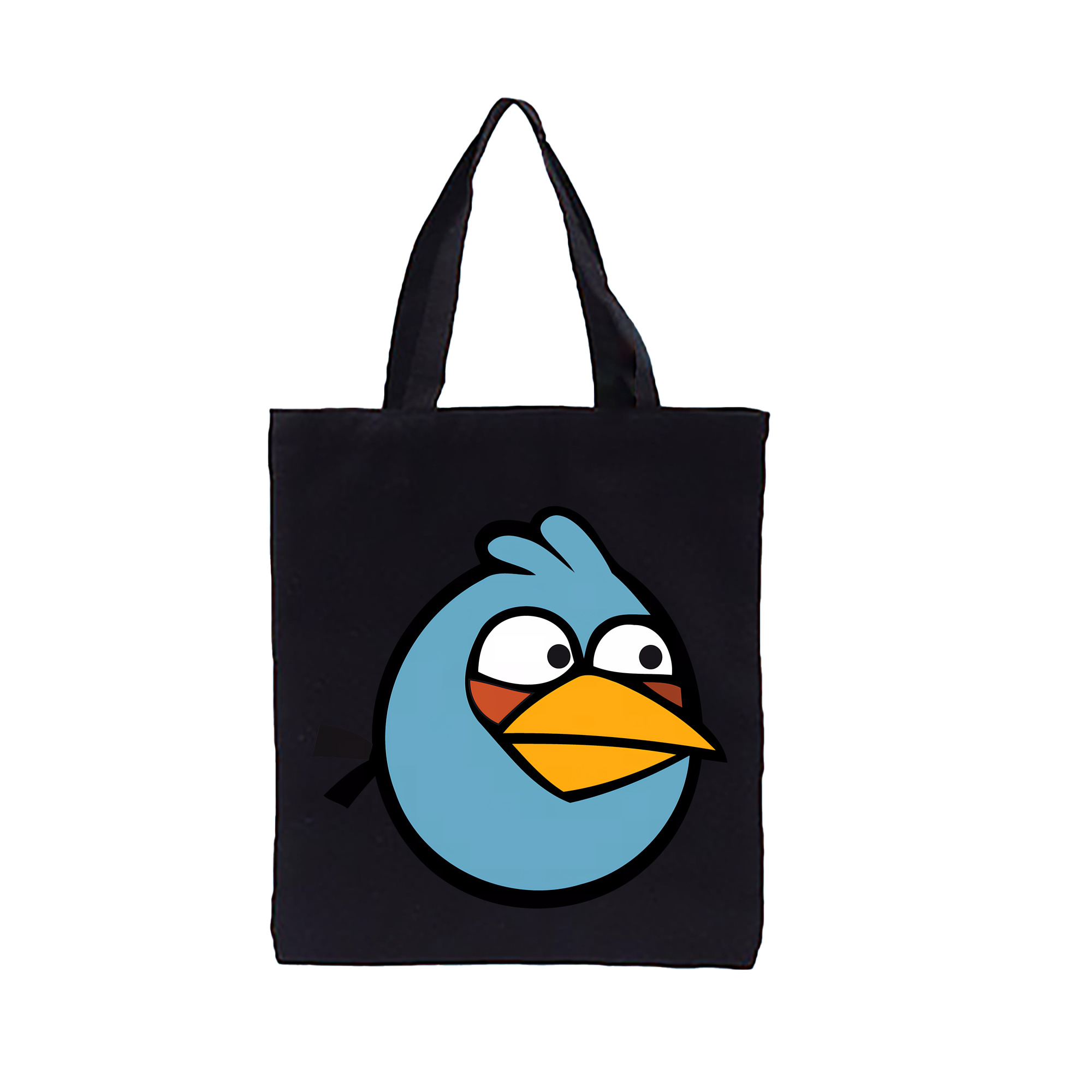 （画像用） Angry Birds アングリーバード 縦型キャンバス生地手提げバッグ　トートバッグ