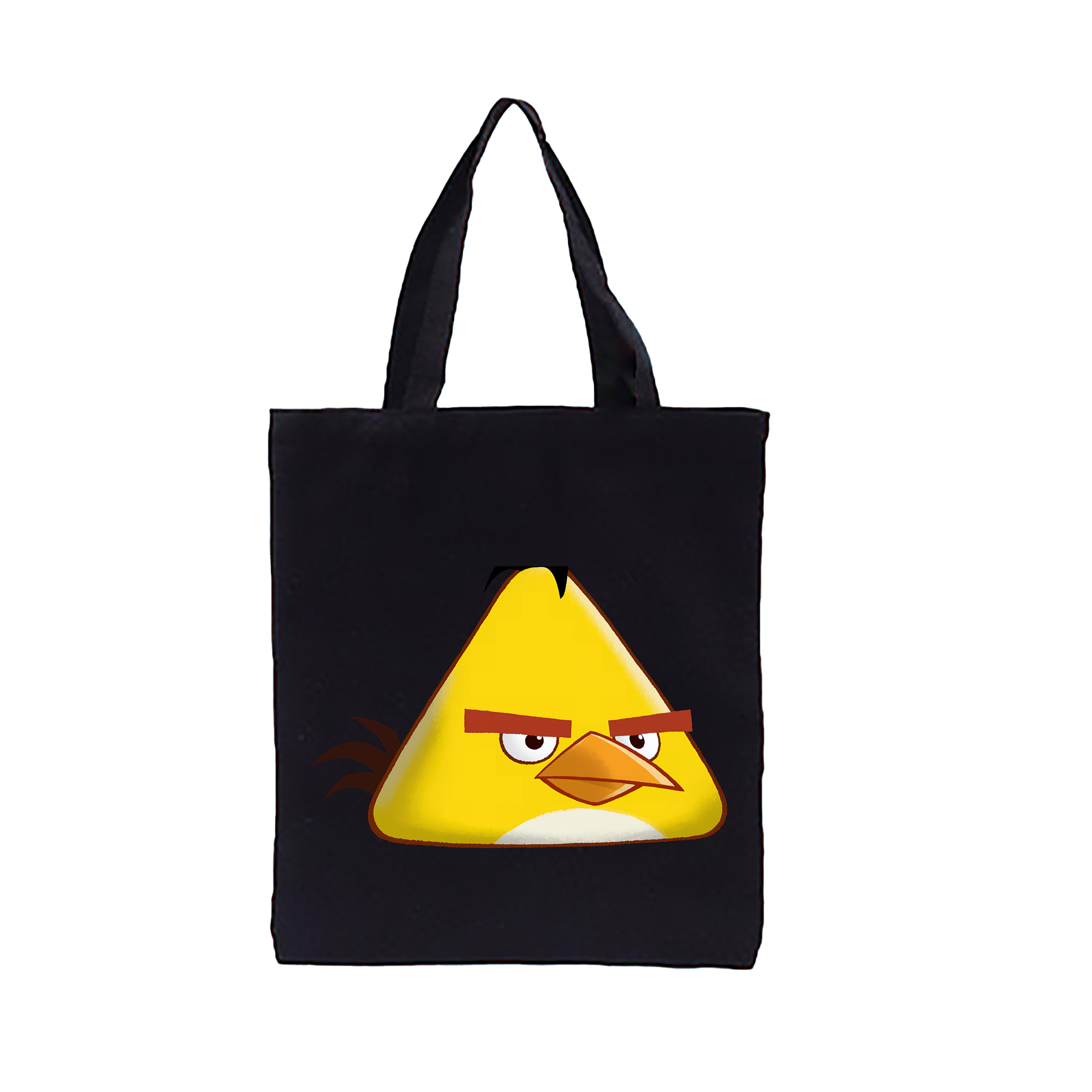（画像用） Angry Birds アングリーバード 縦型キャンバス生地手提げバッグ　トートバッグ