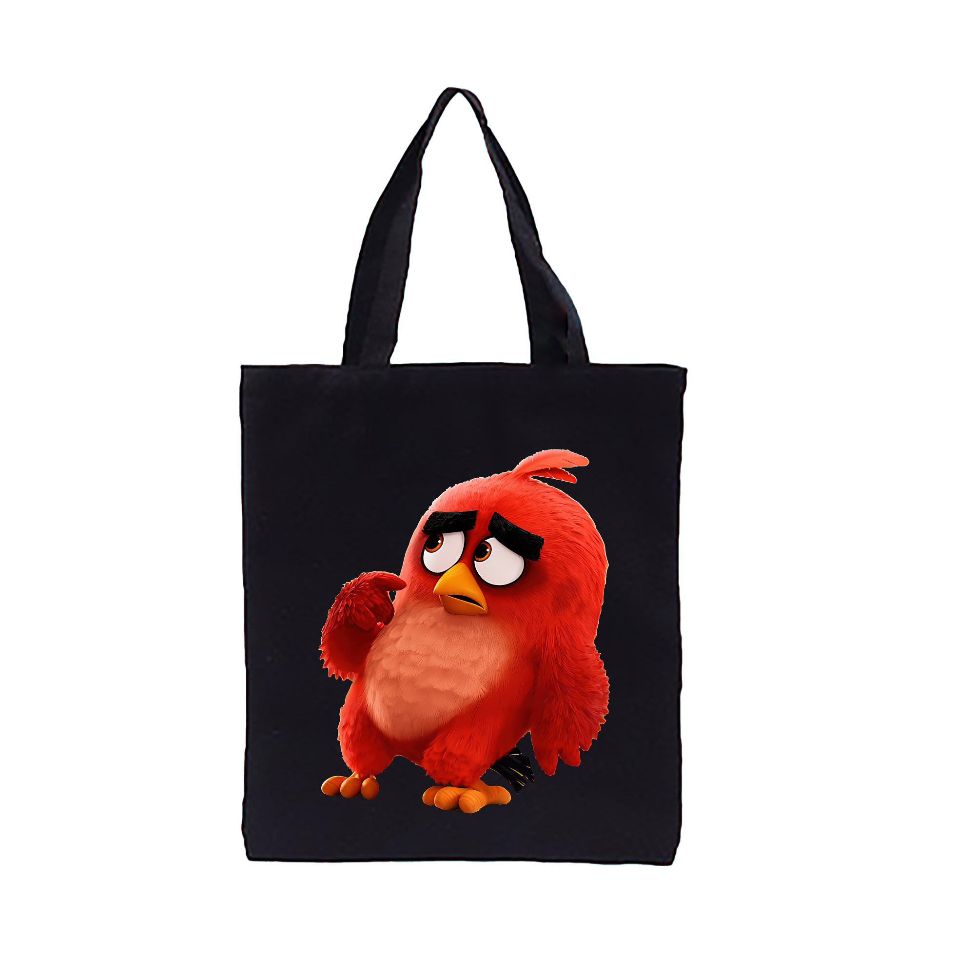 Angry Birds アングリーバード 縦型キャンバス生地手提げバッグ　トートバッグ
