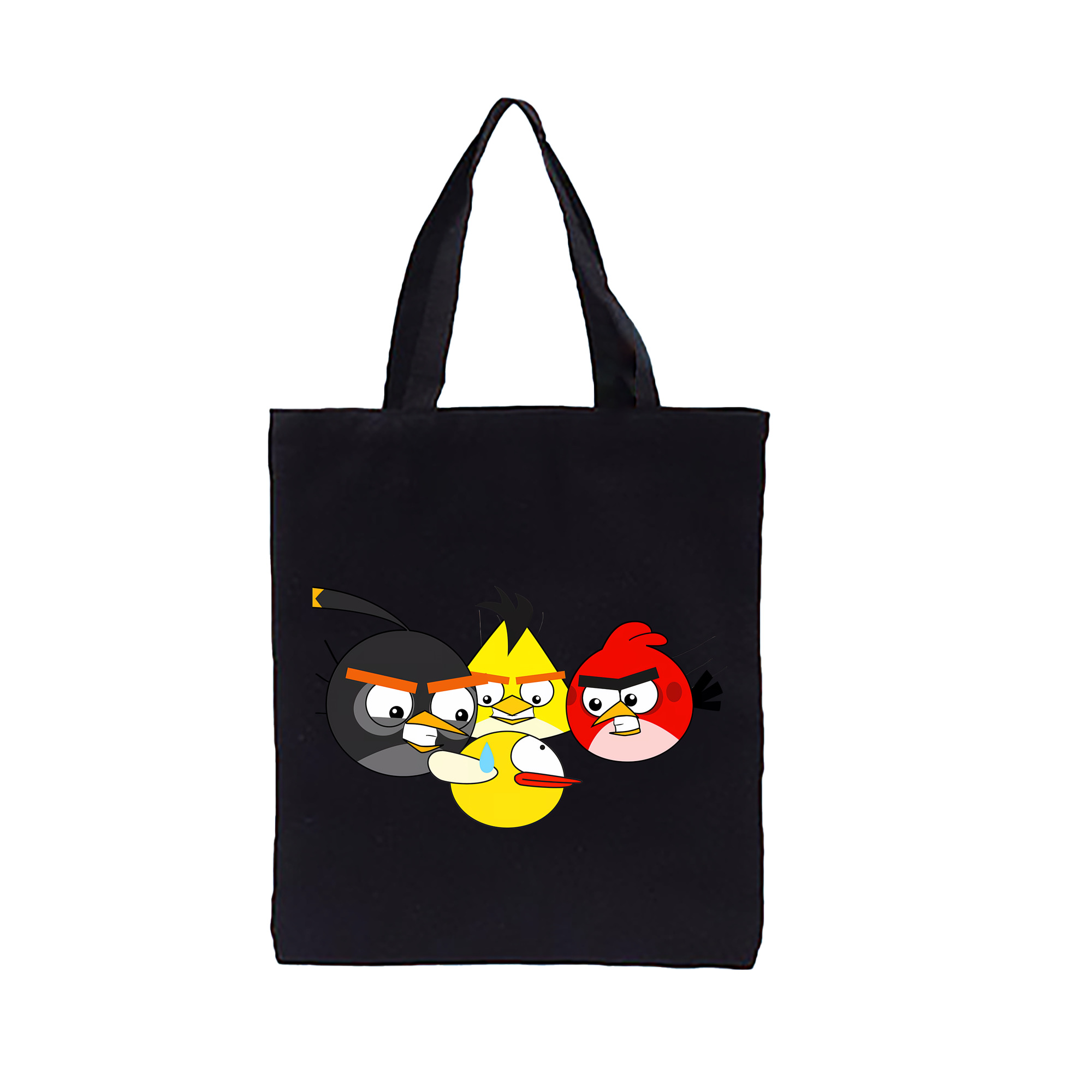 Angry Birds アングリーバード 縦型キャンバス生地手提げバッグ　トートバッグ