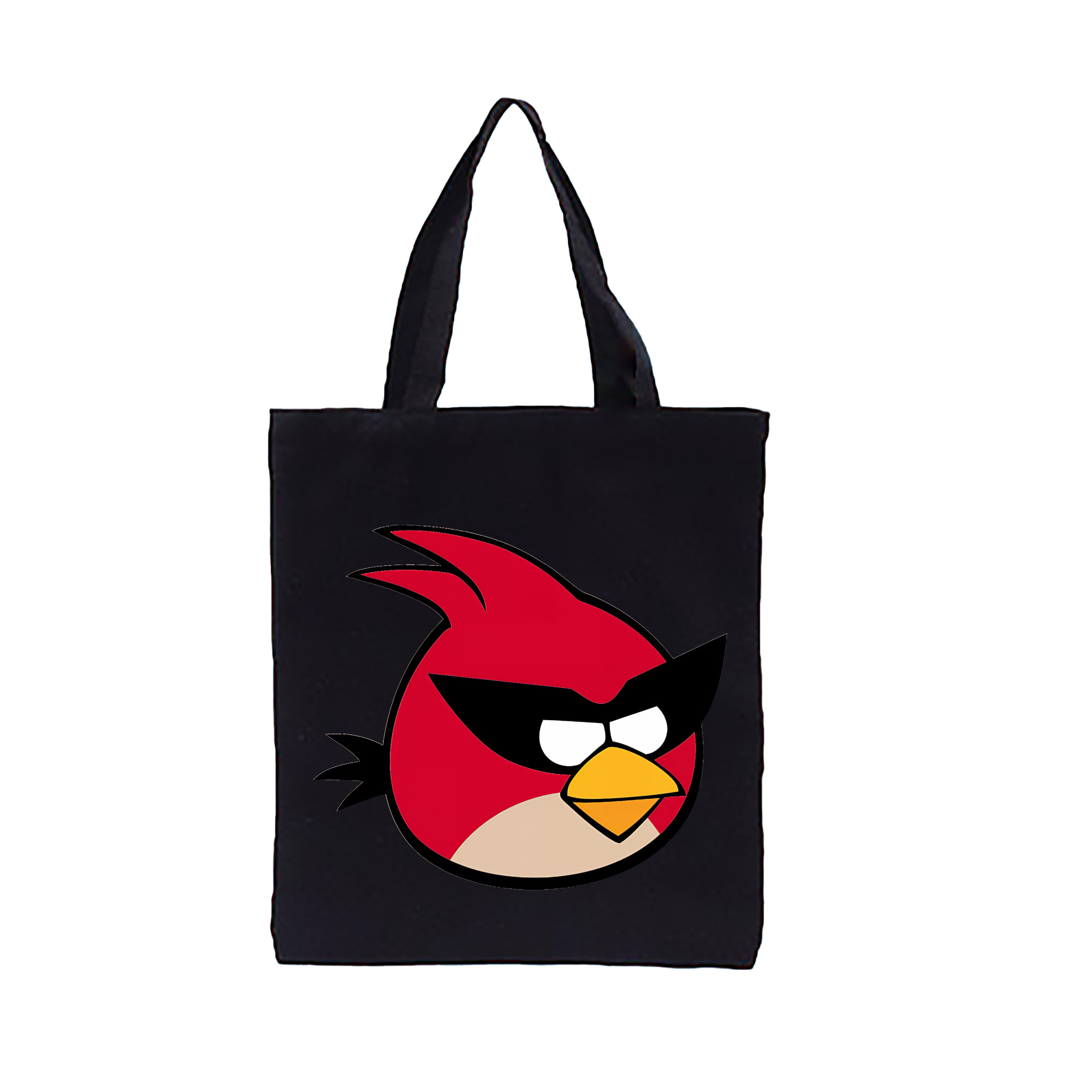 （画像用） Angry Birds アングリーバード 縦型キャンバス生地手提げバッグ　トートバッグ