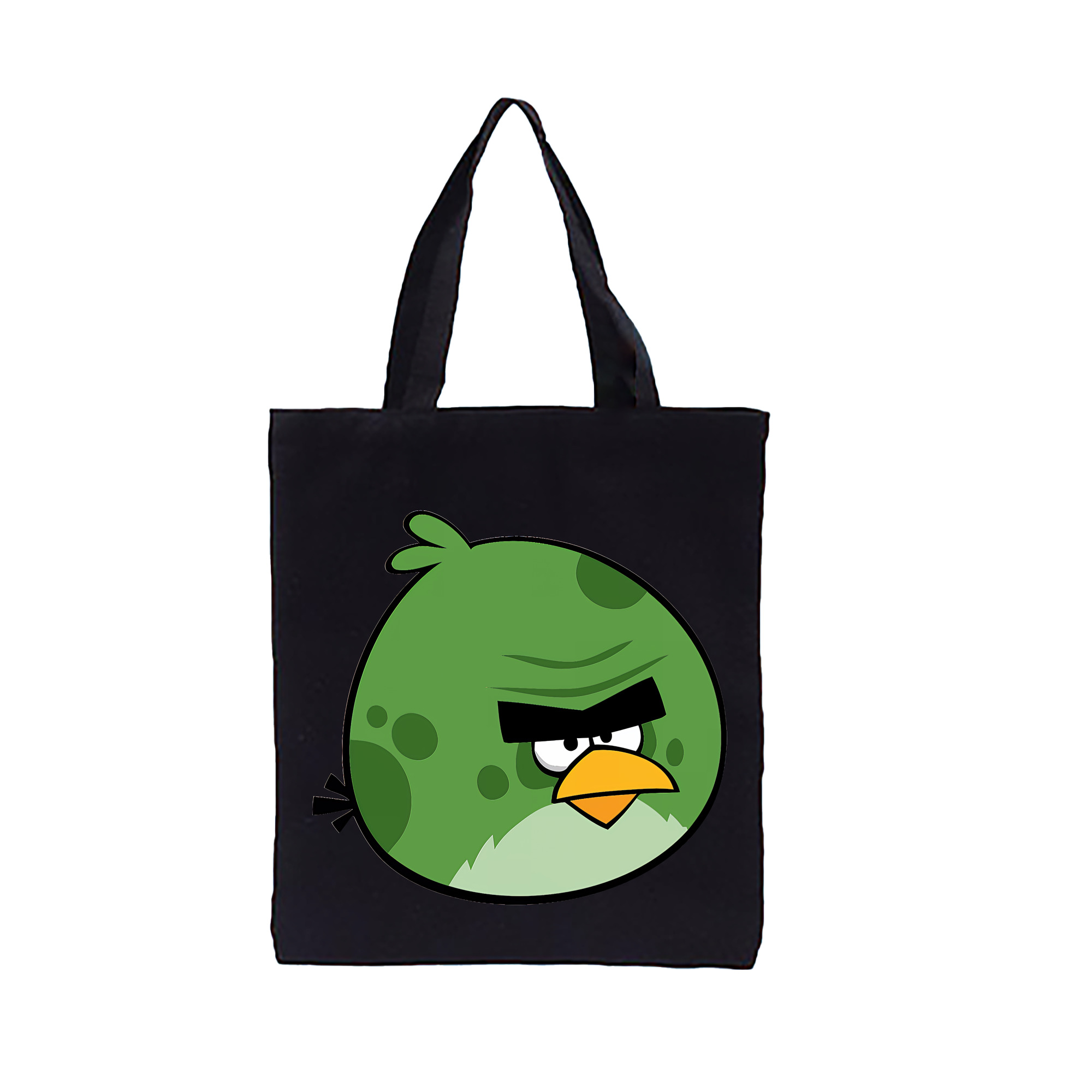 （画像用） Angry Birds アングリーバード 縦型キャンバス生地手提げバッグ　トートバッグ