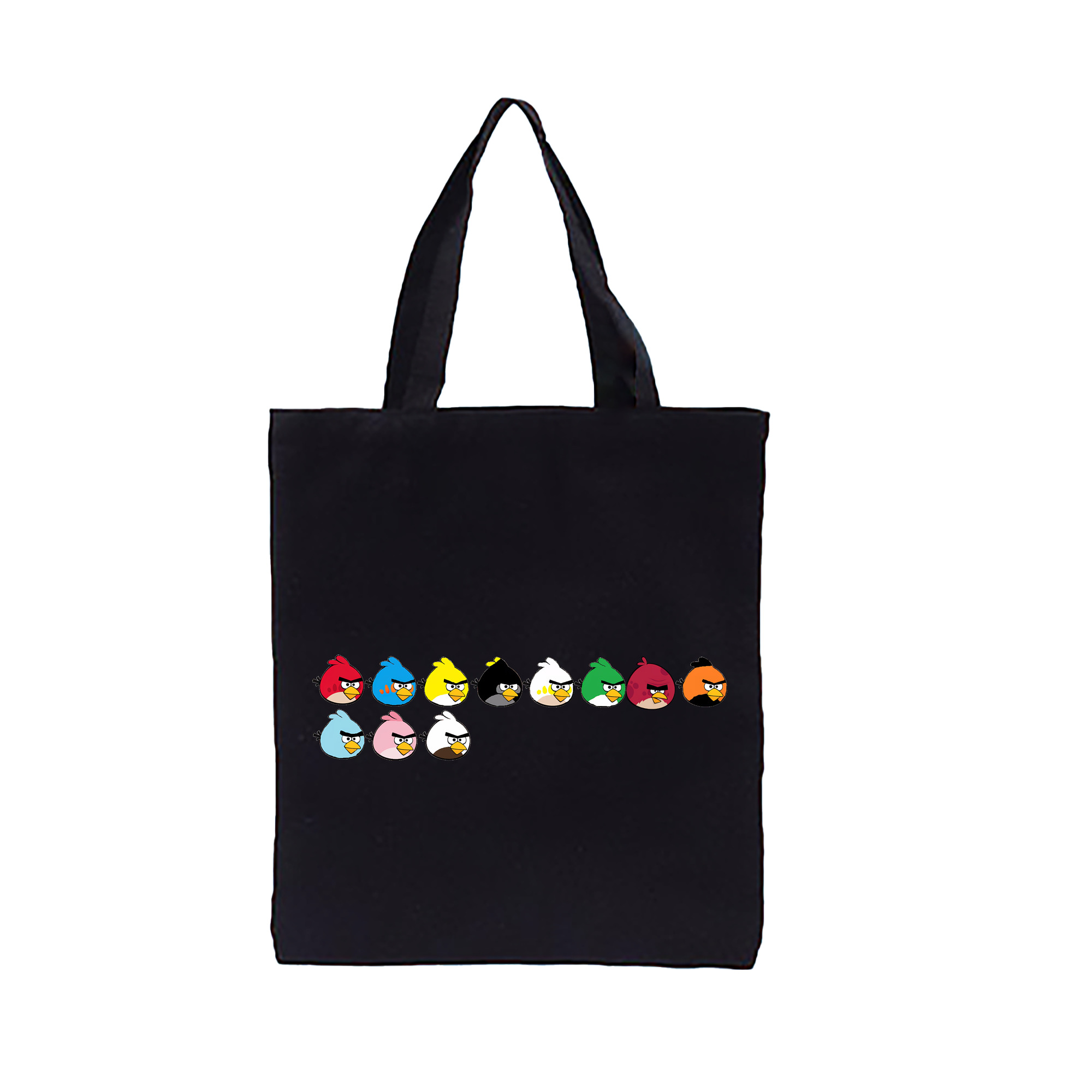 Angry Birds アングリーバード 縦型キャンバス生地手提げバッグ　トートバッグ