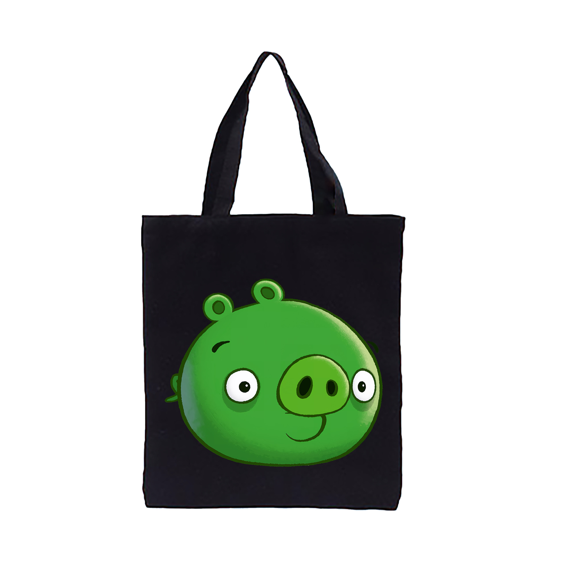 （画像用） Angry Birds アングリーバード 縦型キャンバス生地手提げバッグ　トートバッグ