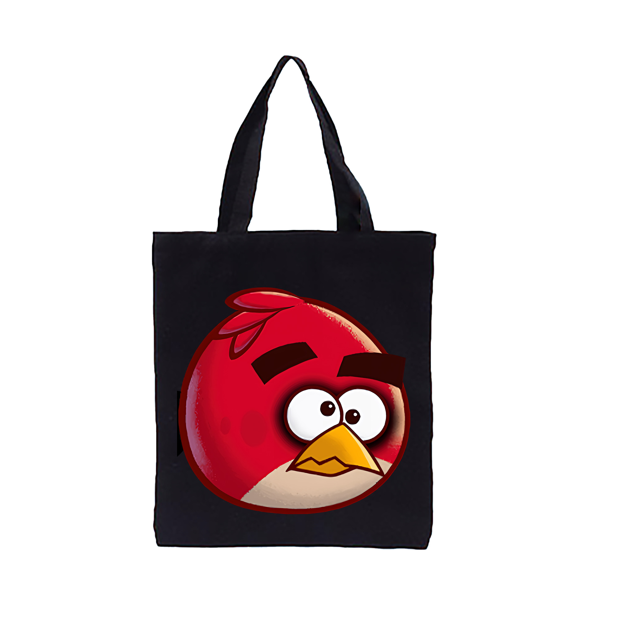 （画像用） Angry Birds アングリーバード 縦型キャンバス生地手提げバッグ　トートバッグ