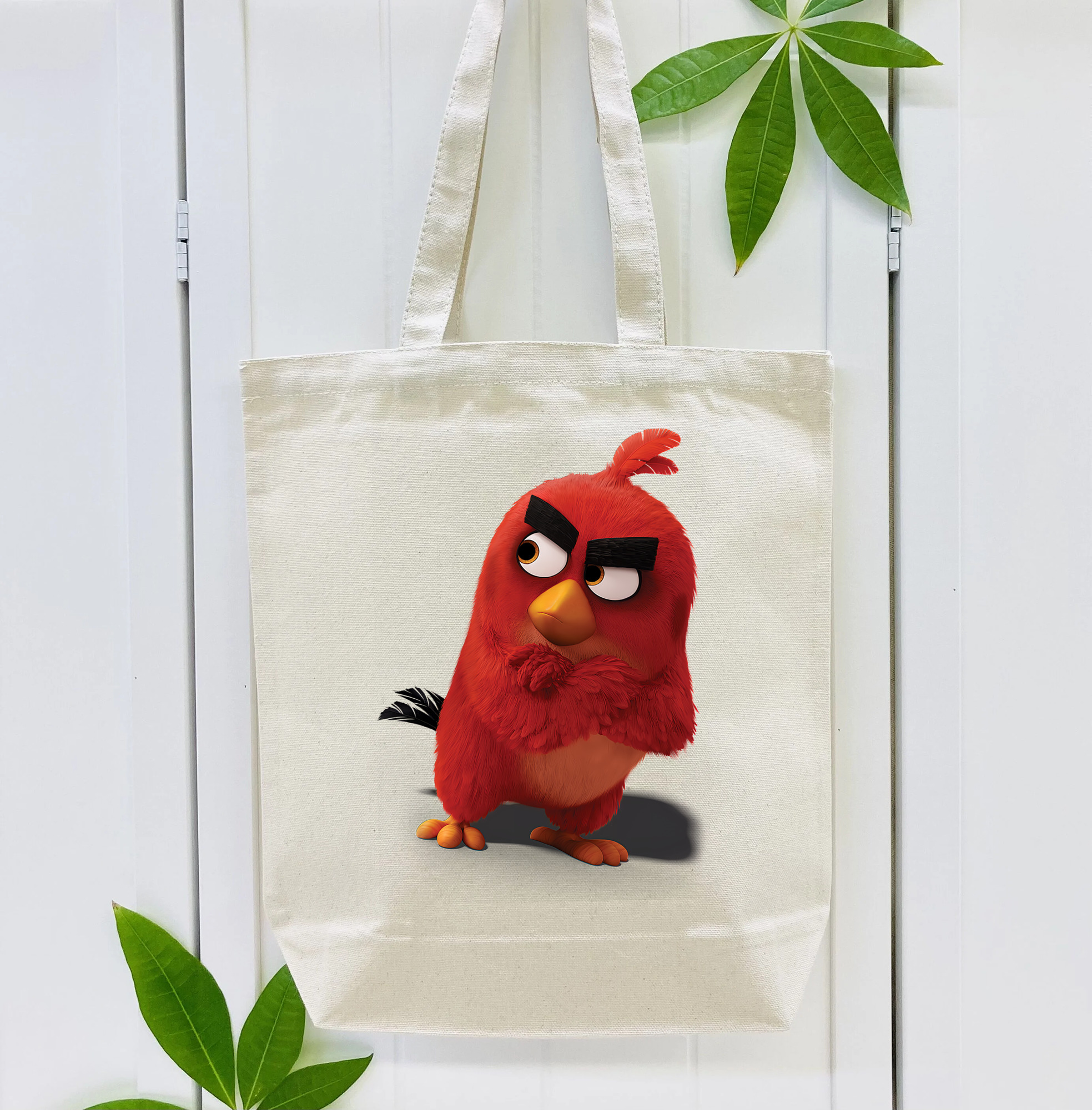 Angry Birds アングリーバード 縦型キャンバス生地手提げバッグ　トートバッグ