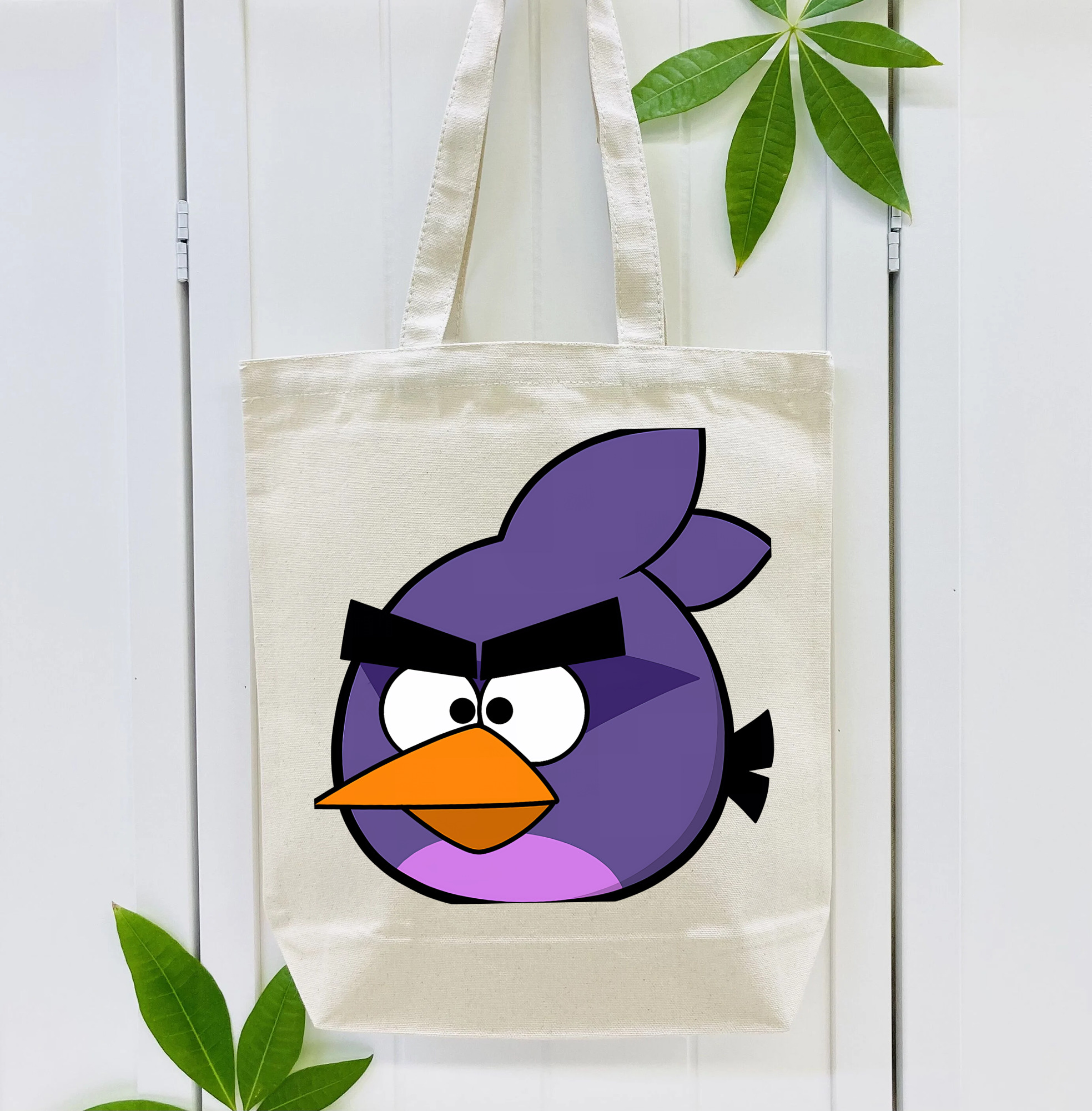 Angry Birds アングリーバード 縦型キャンバス生地手提げバッグ　トートバッグ