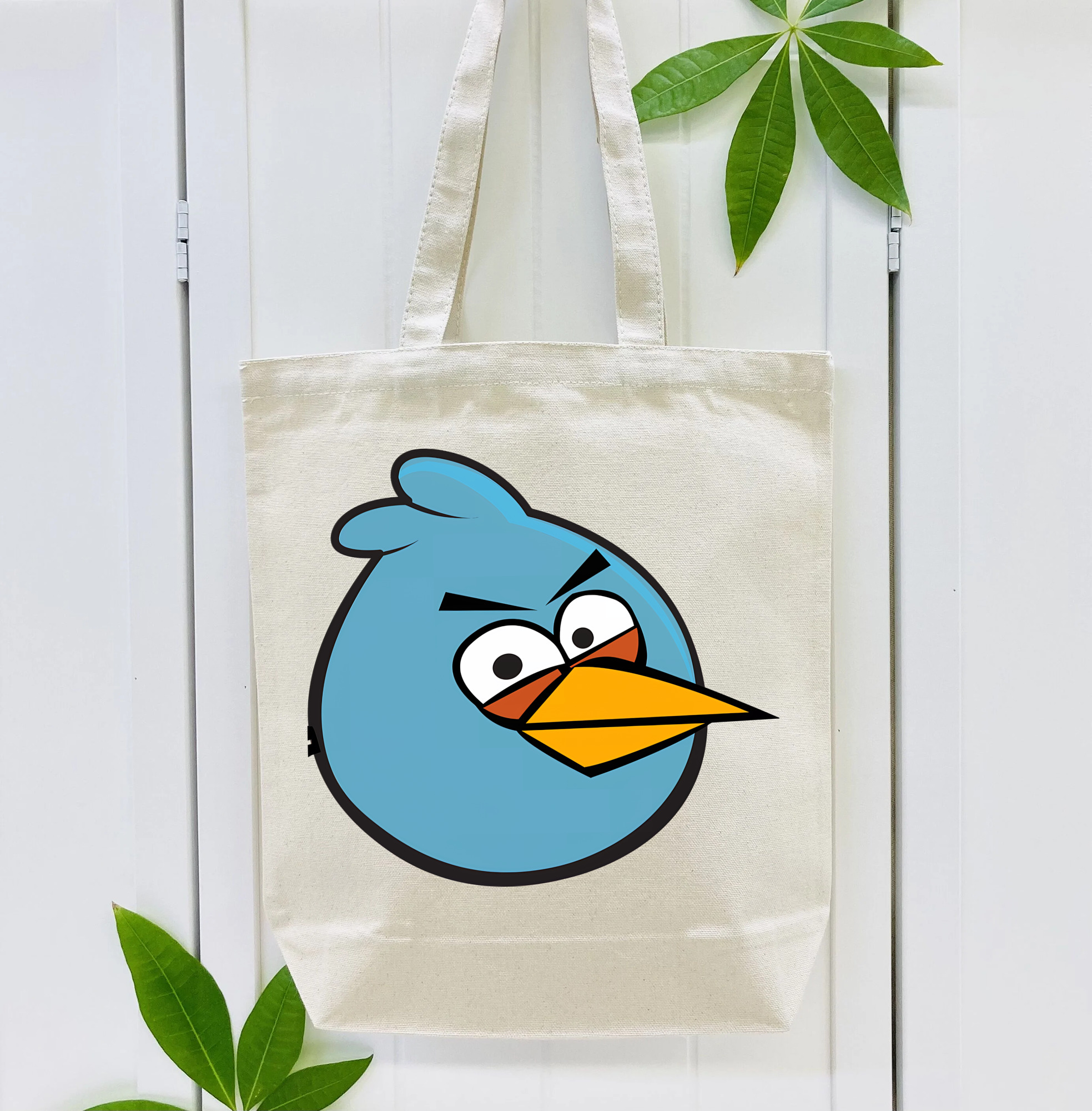 Angry Birds アングリーバード 縦型キャンバス生地手提げバッグ　トートバッグ