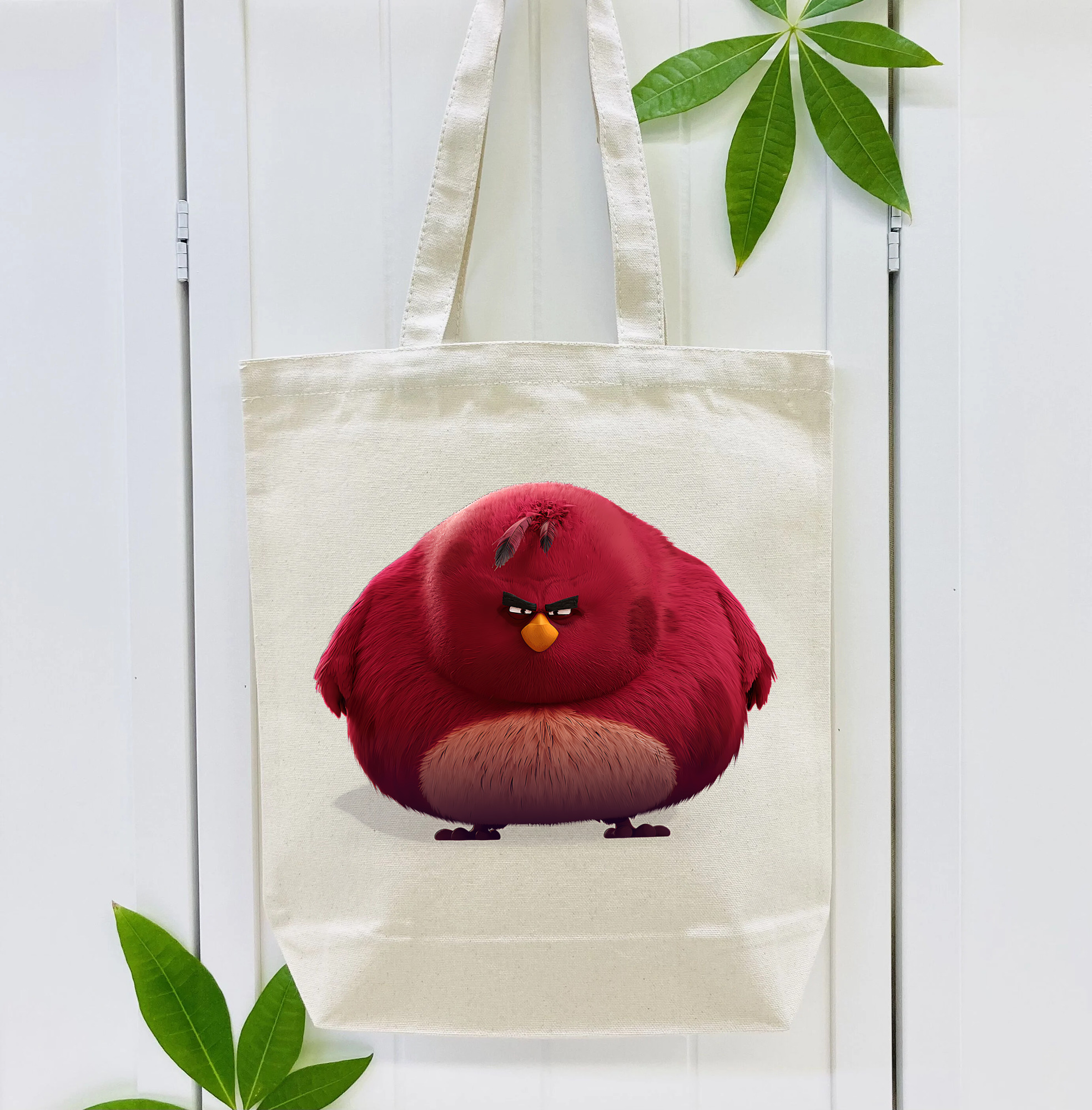 Angry Birds アングリーバード 縦型キャンバス生地手提げバッグ　トートバッグ