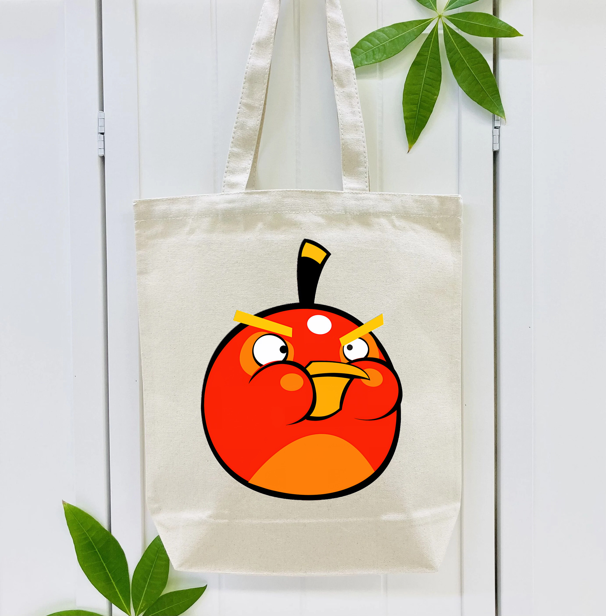 Angry Birds アングリーバード 縦型キャンバス生地手提げバッグ　トートバッグ