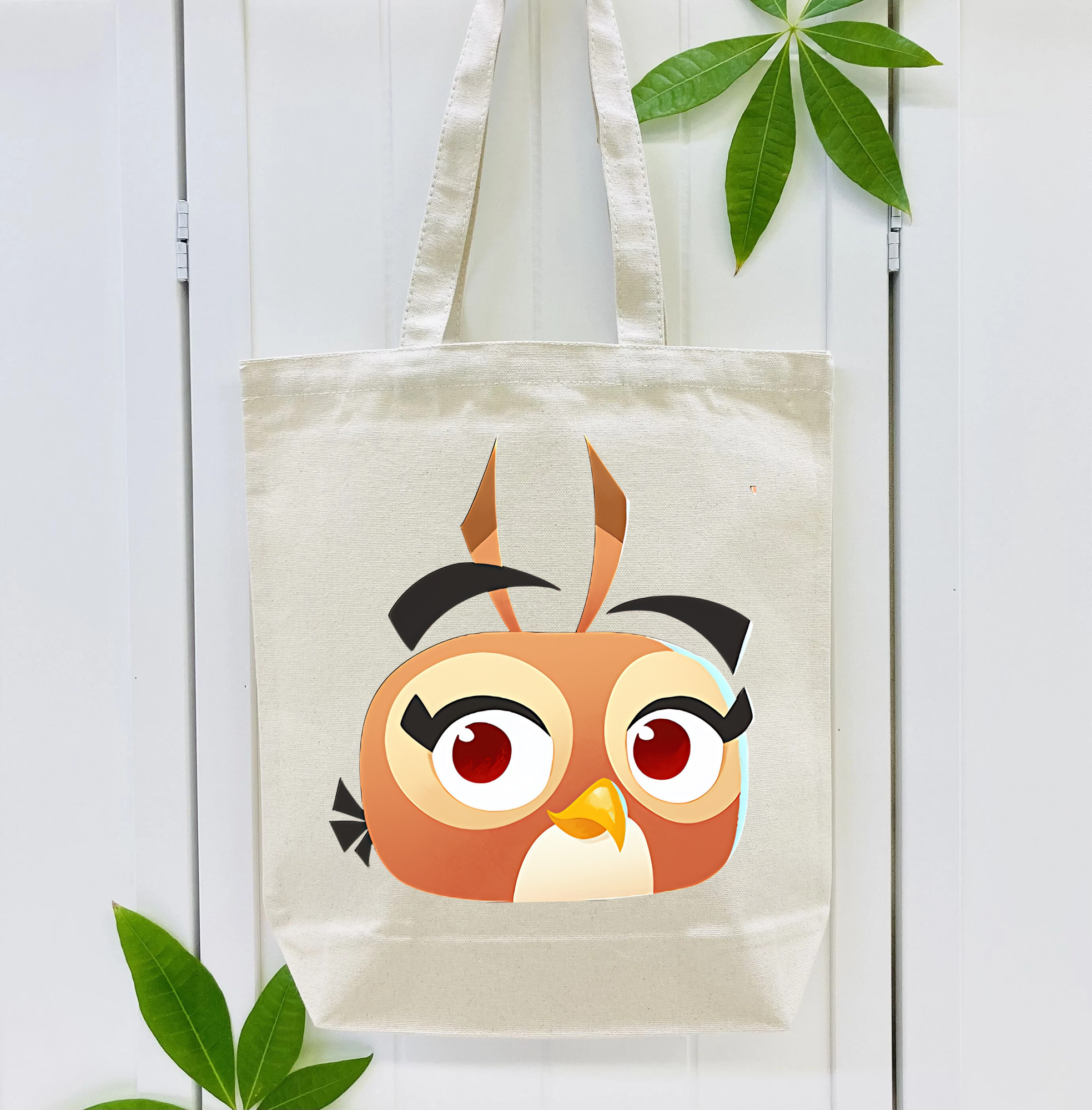 Angry Birds アングリーバード 縦型キャンバス生地手提げバッグ　トートバッグ
