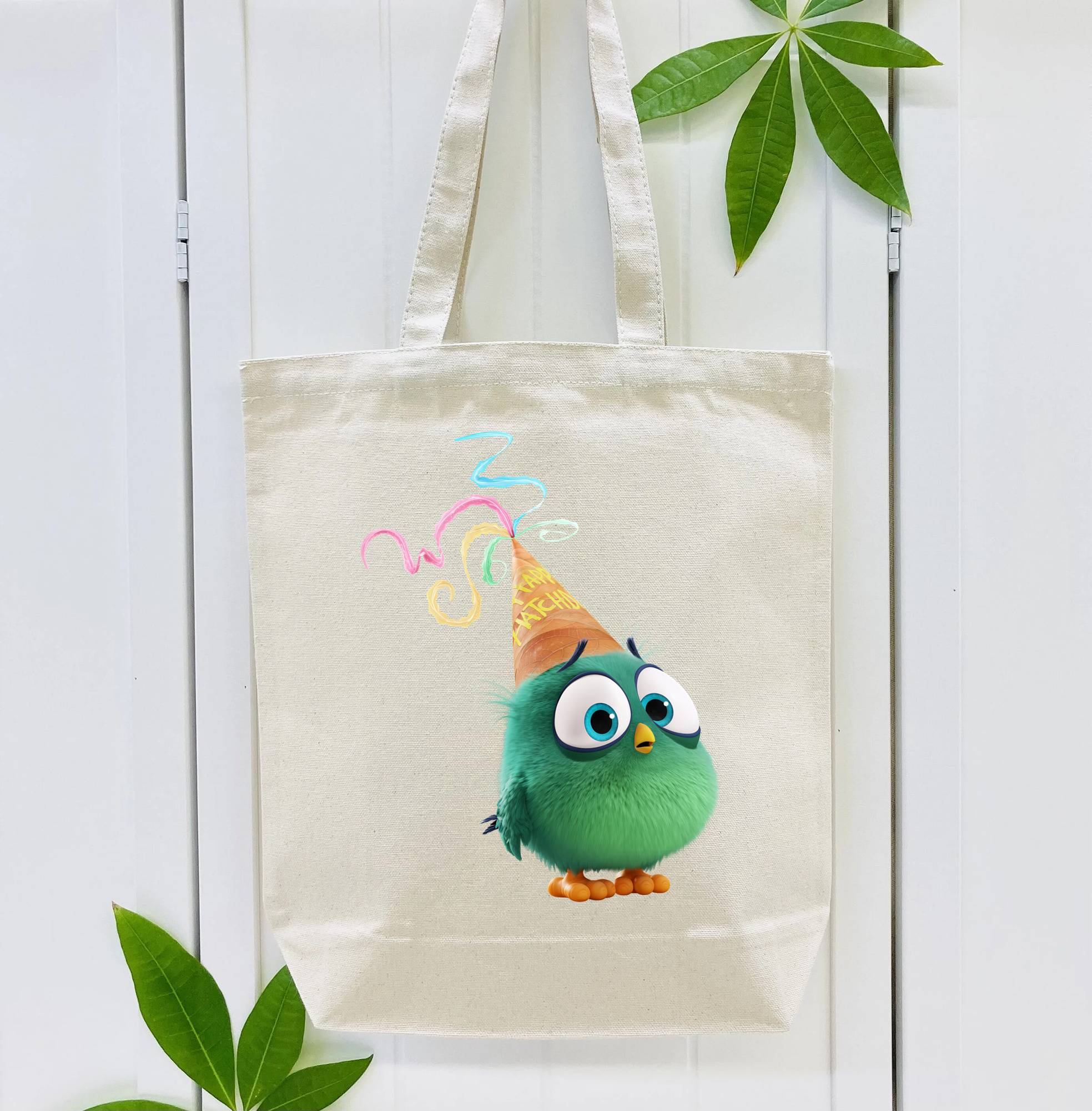 Angry Birds アングリーバード 縦型キャンバス生地手提げバッグ　トートバッグ