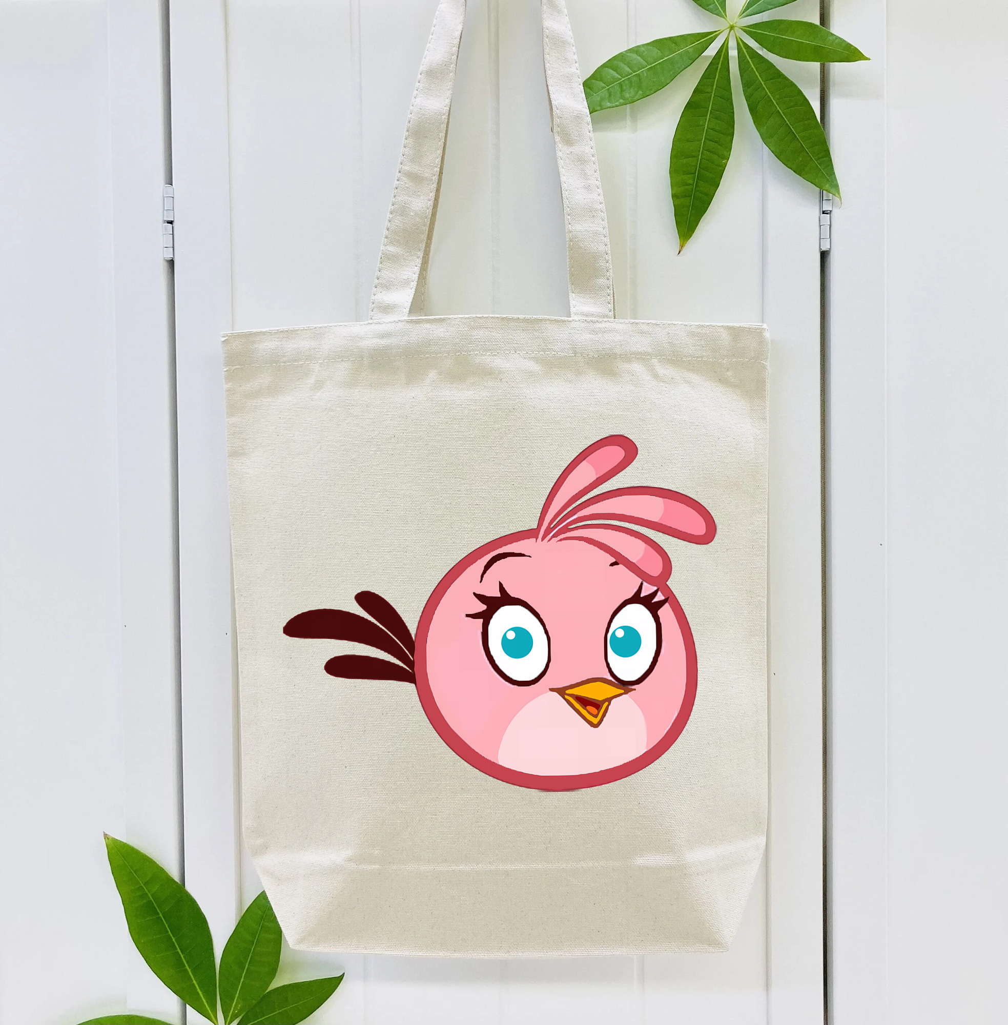 Angry Birds アングリーバード 縦型キャンバス生地手提げバッグ　トートバッグ