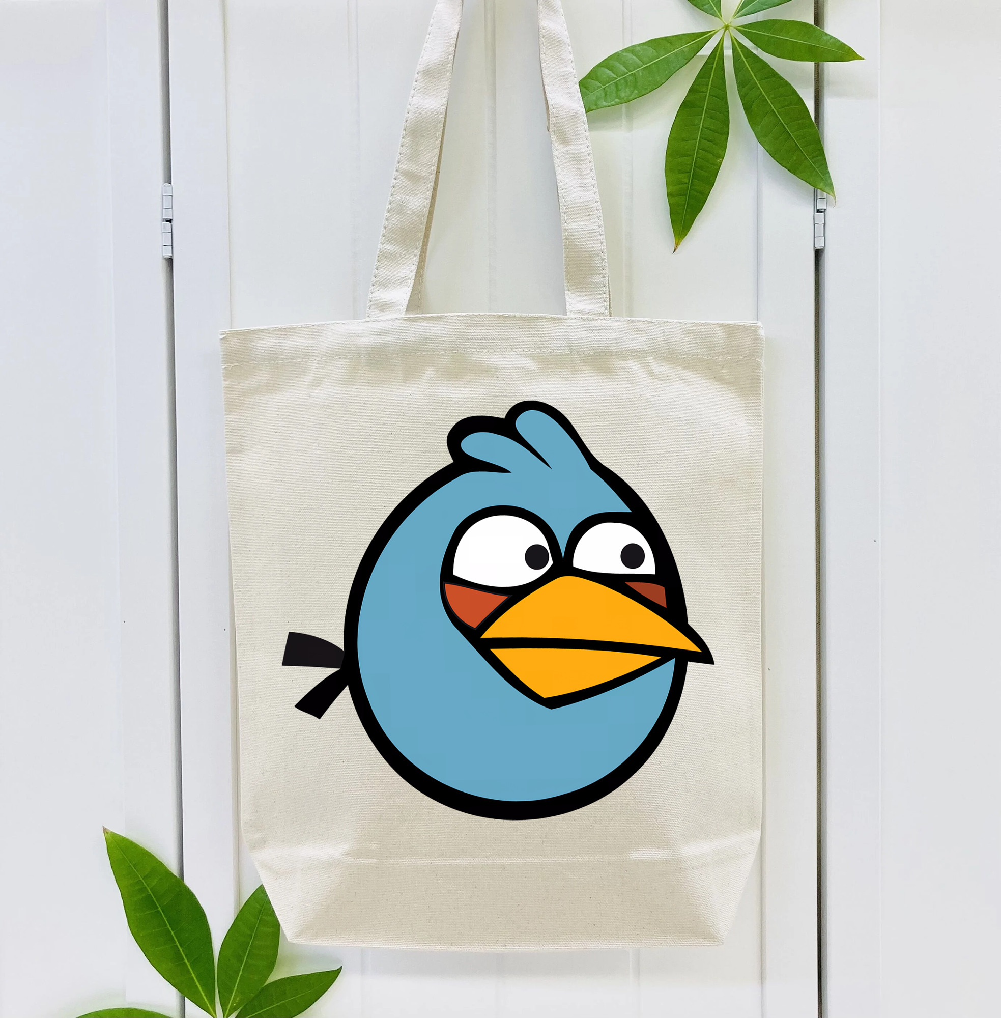 Angry Birds アングリーバード 縦型キャンバス生地手提げバッグ　トートバッグ