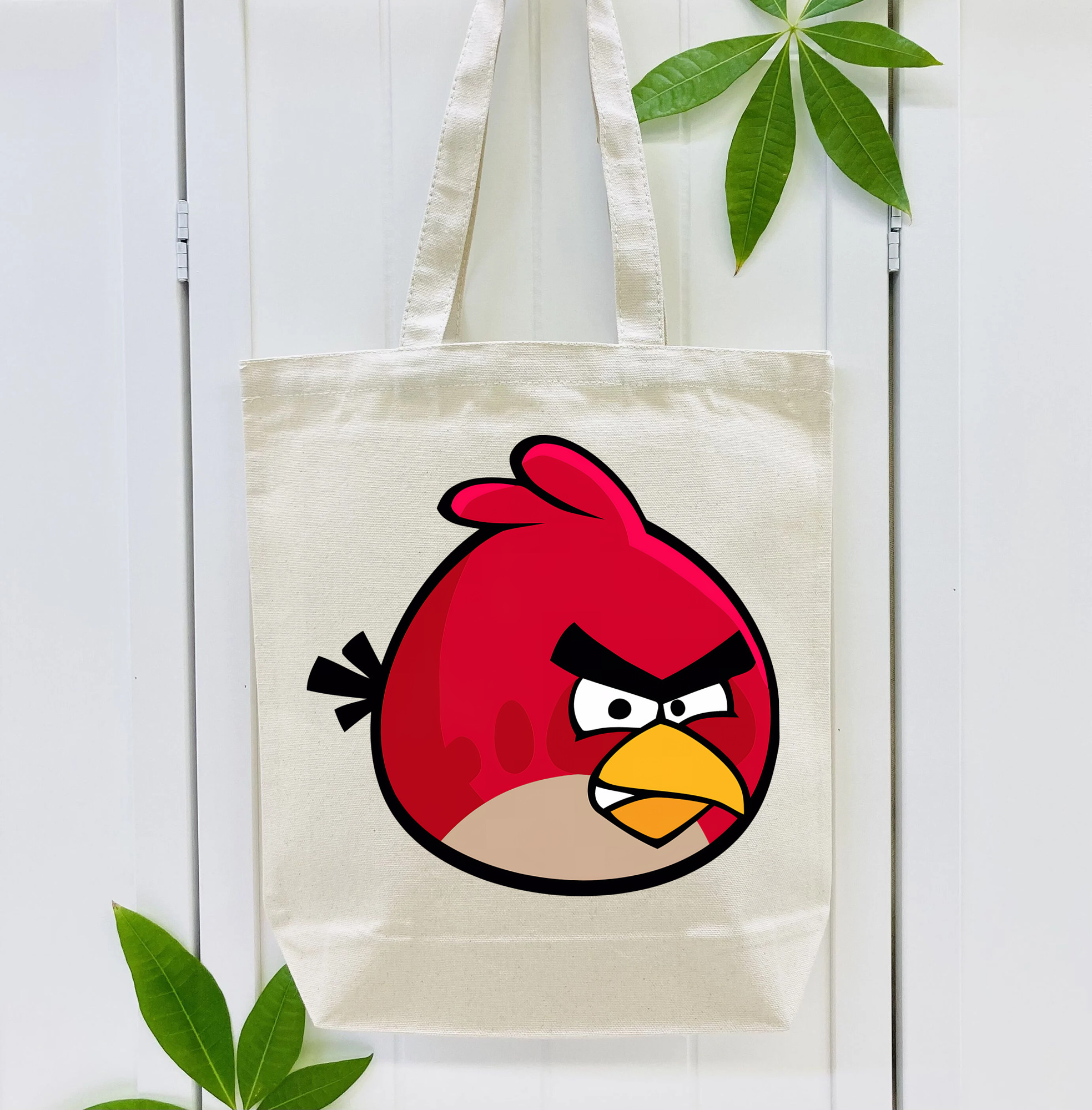 Angry Birds アングリーバード 縦型キャンバス生地手提げバッグ　トートバッグ