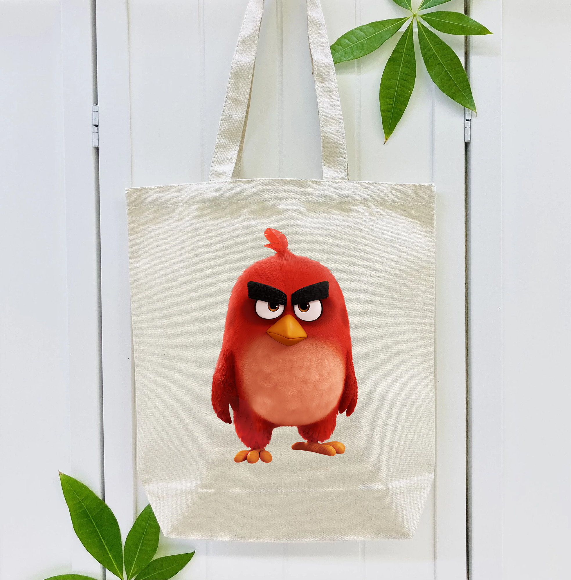 Angry Birds アングリーバード 縦型キャンバス生地手提げバッグ　トートバッグ