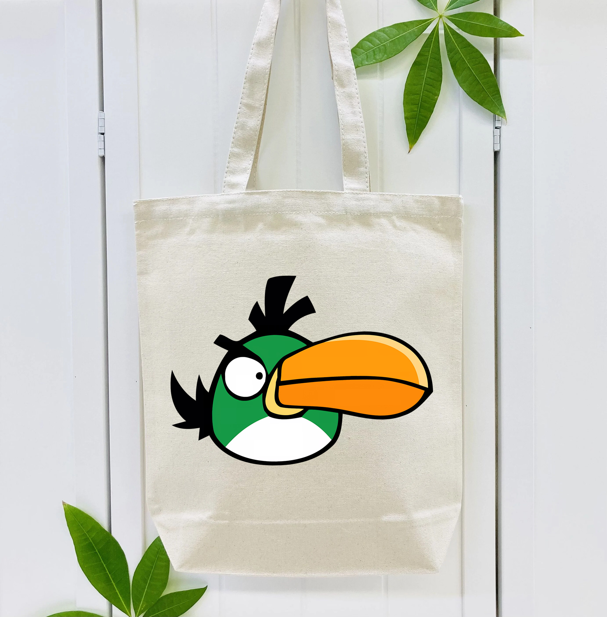 Angry Birds アングリーバード 縦型キャンバス生地手提げバッグ　トートバッグ