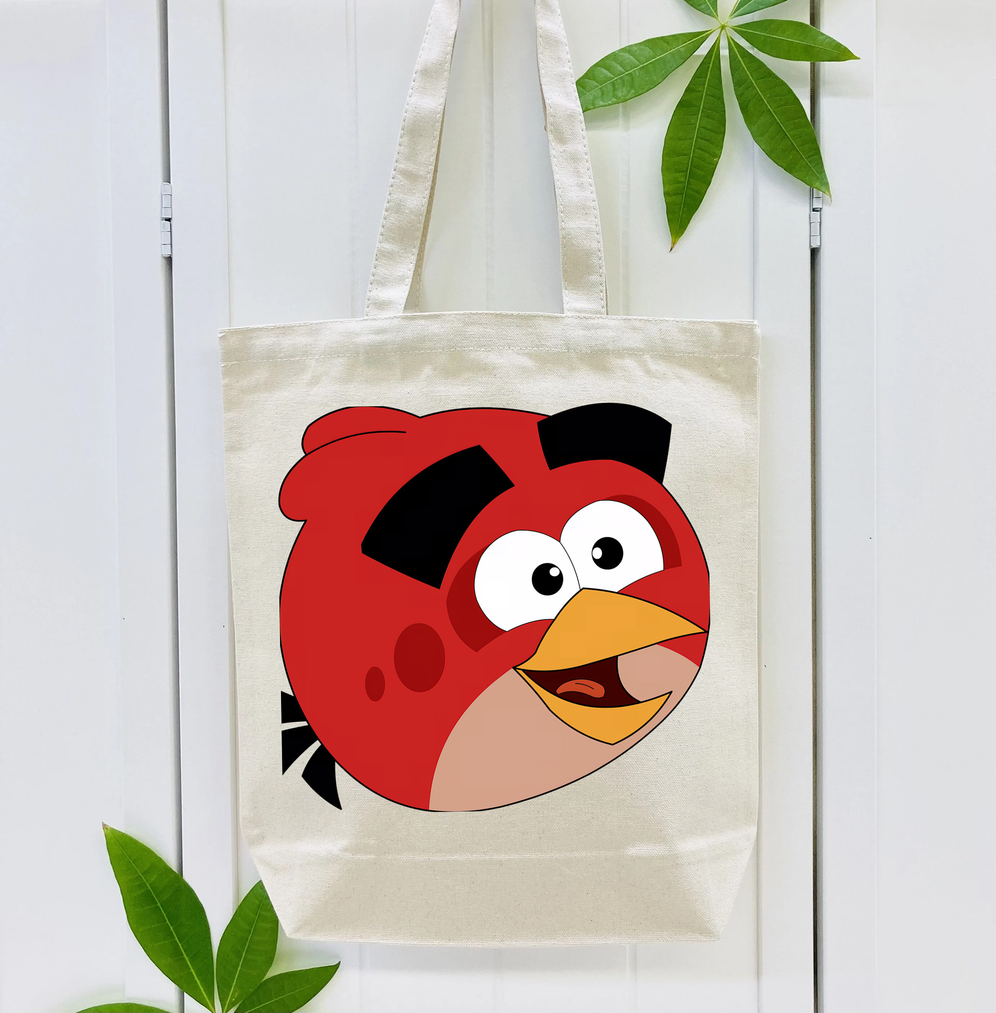 Angry Birds アングリーバード 縦型キャンバス生地手提げバッグ　トートバッグ
